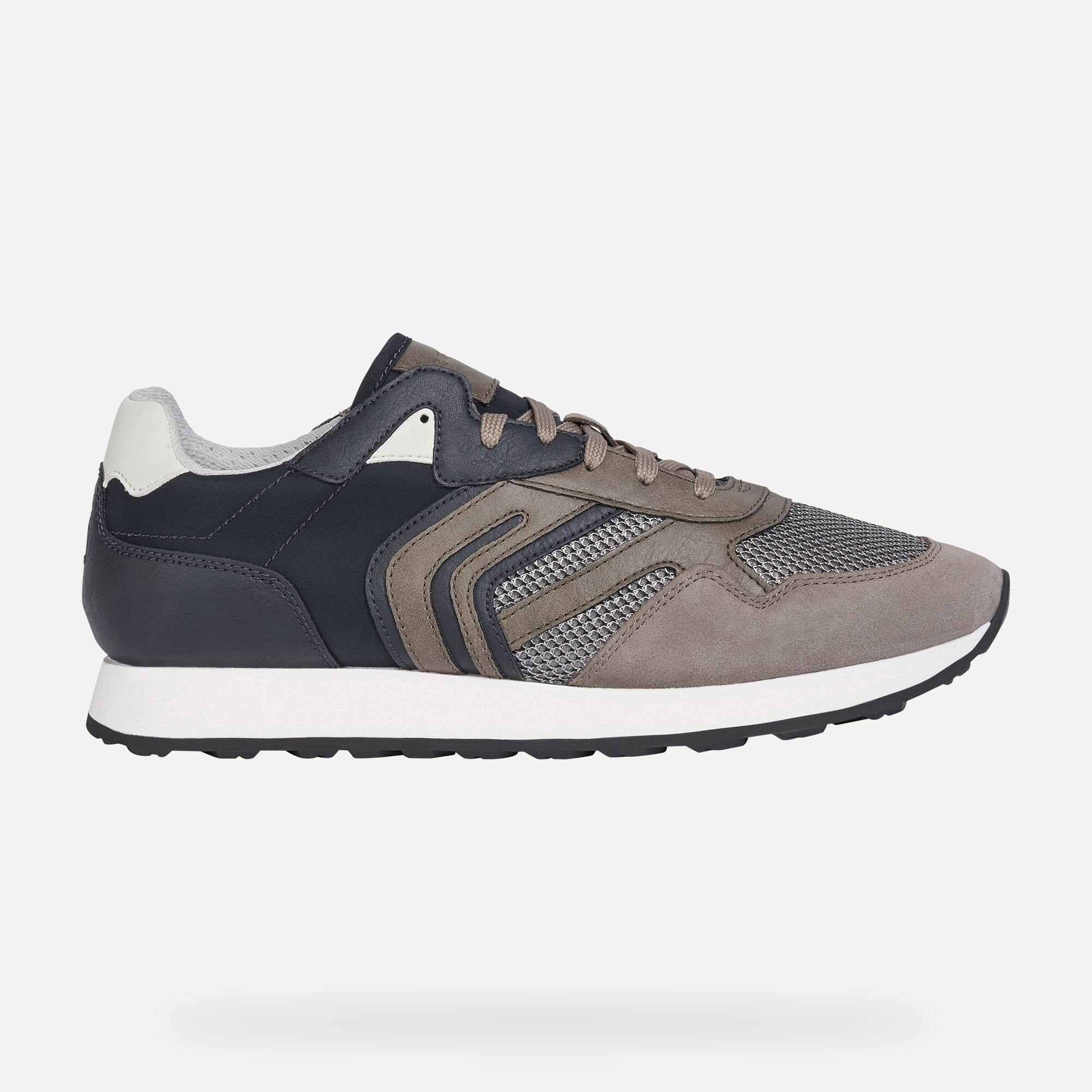 Geox® VINCIT Man: Dove grey Sneakers 