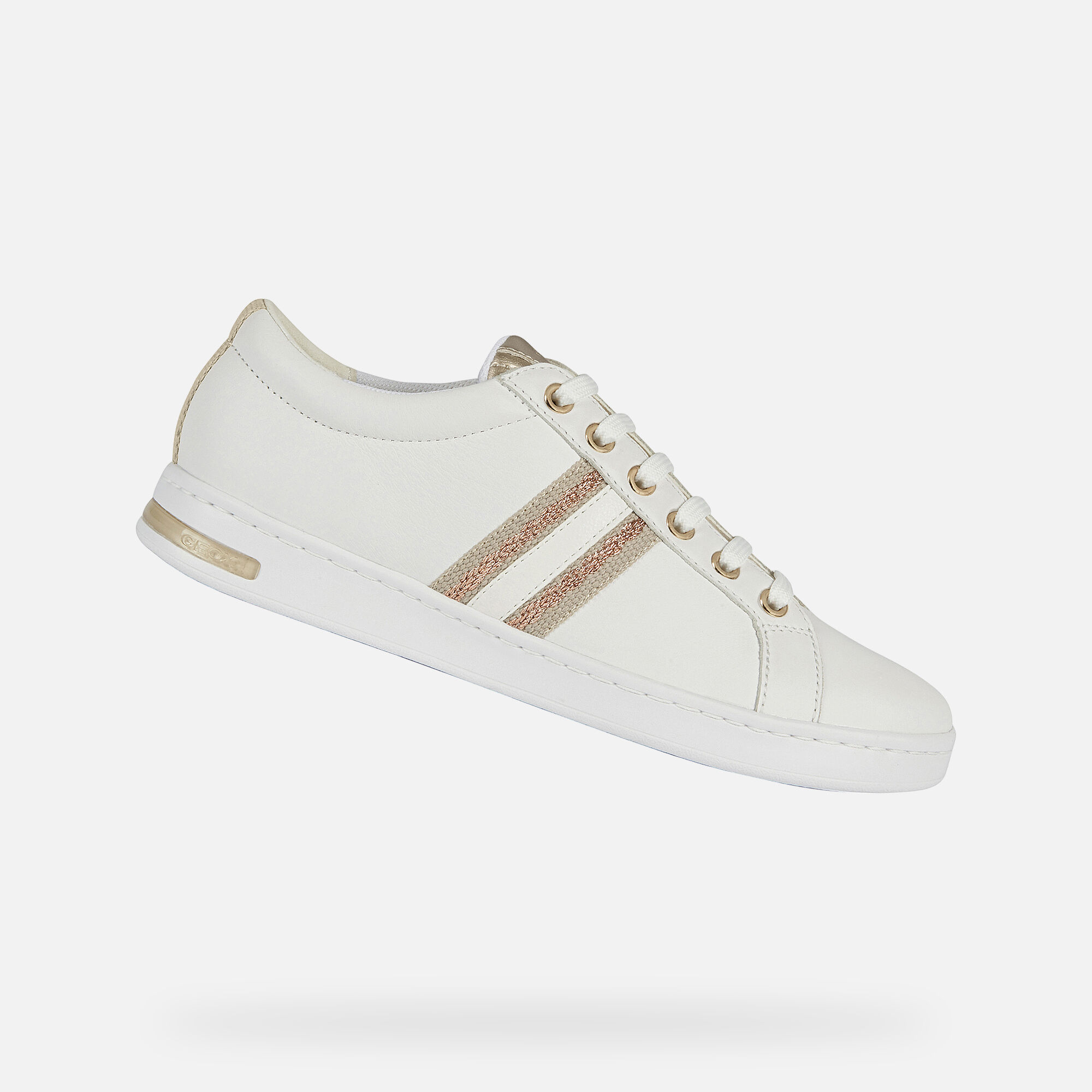 Geox JAYSEN Woman: White Sneakers | Geox ® Official Store