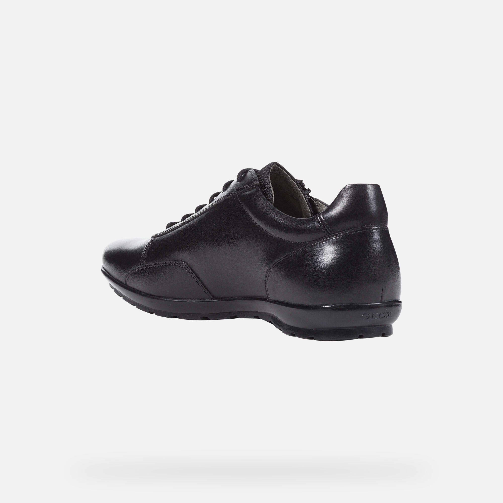 Geox UOMO SYMBOL Man: Black Shoes 
