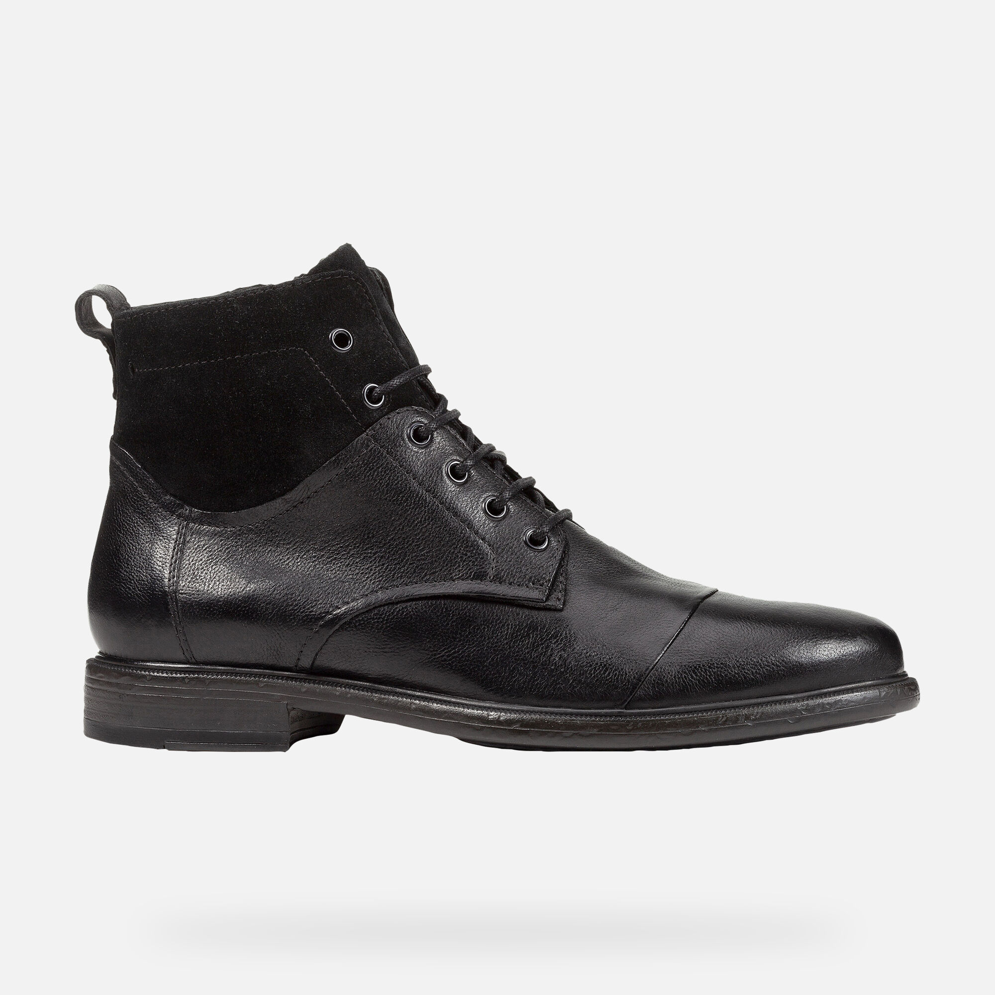 Geox TERENCE Man: Black Ankle Boots 