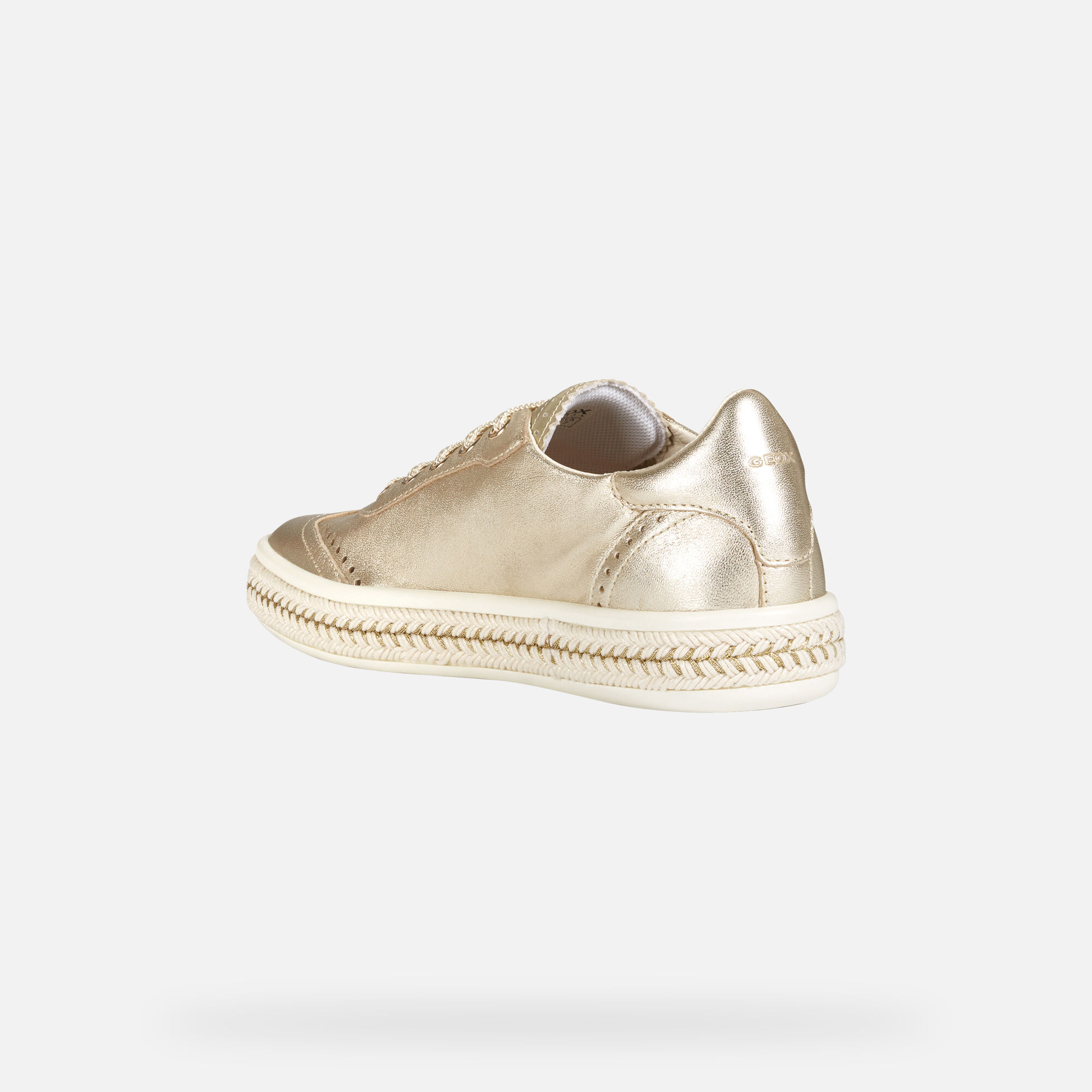 Geox® LEELU' Woman: Gold Shoes | Geox® FW21