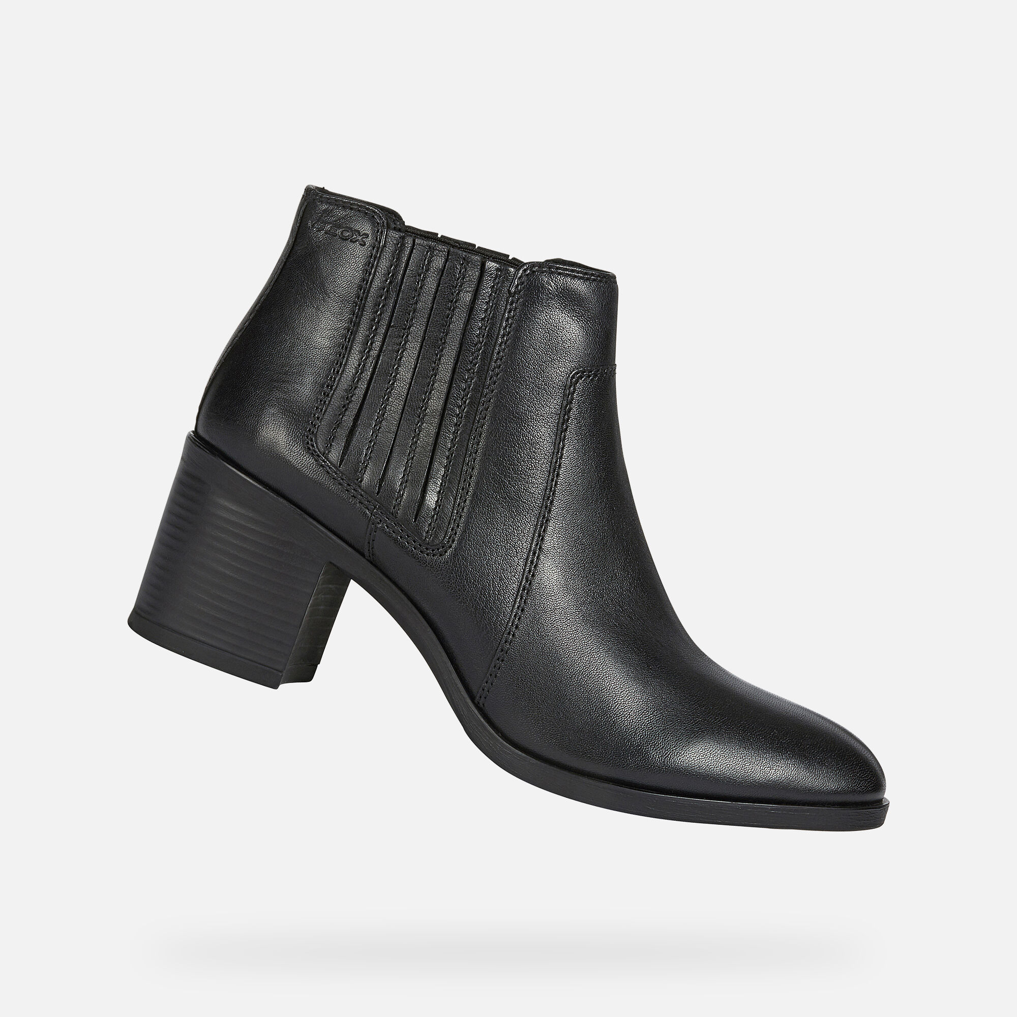 comfy black ankle boots