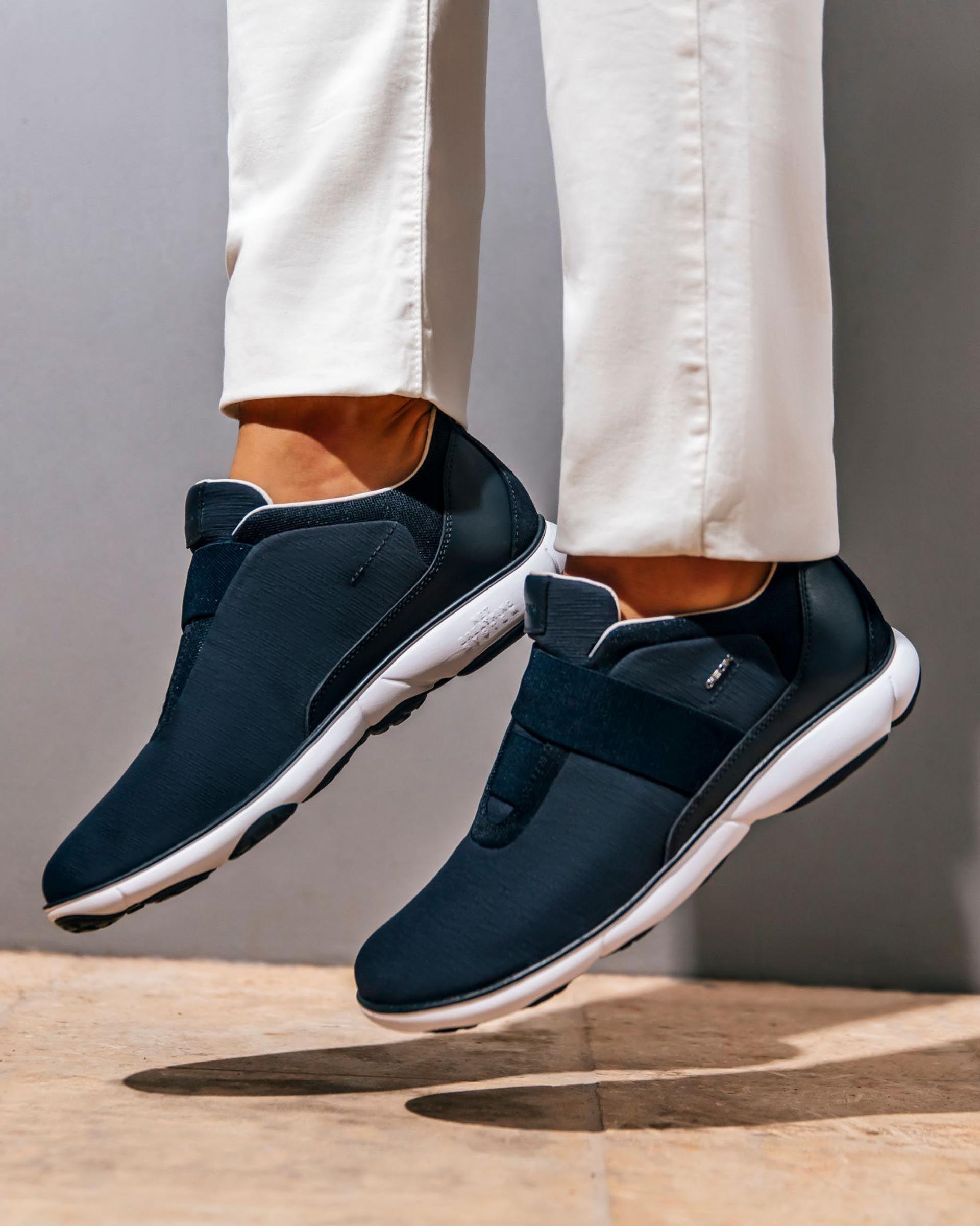 Geox NEBULA Man: Navy blue Sneakers 