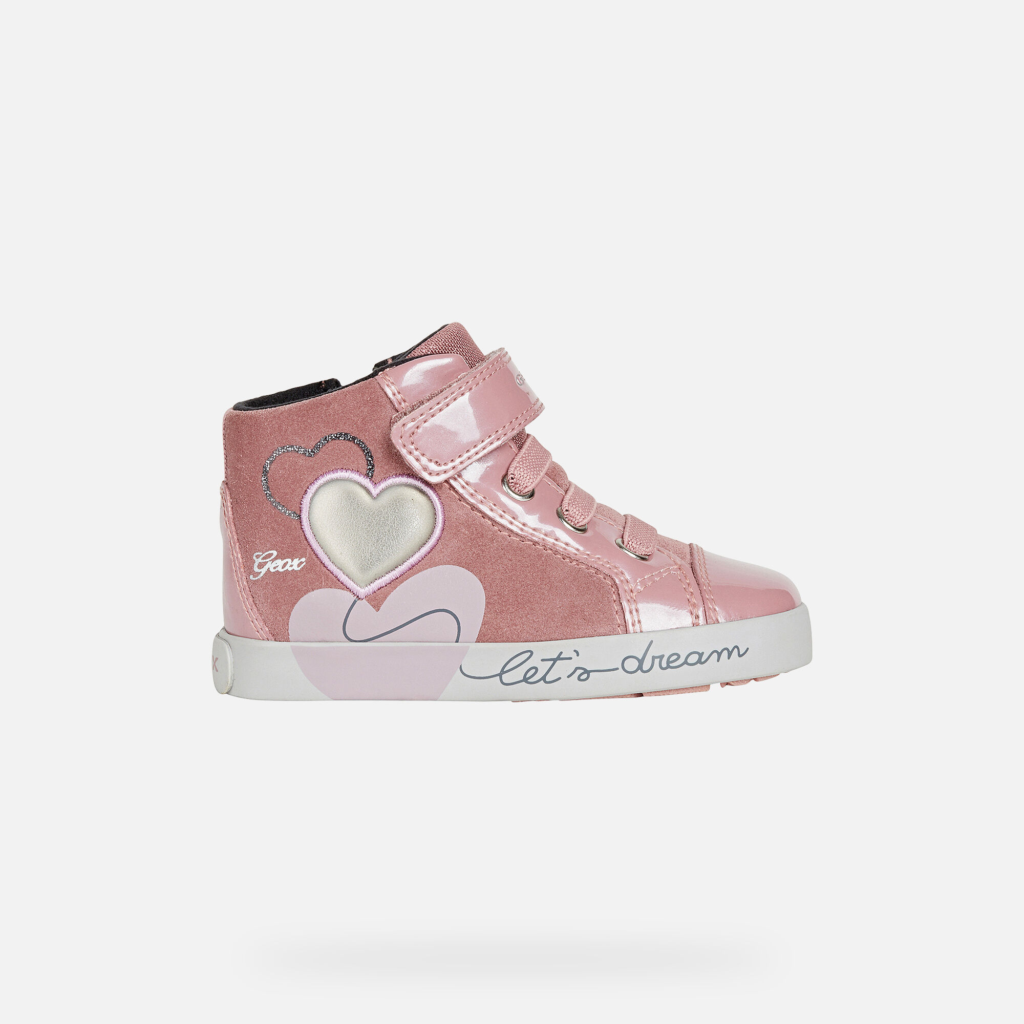 Geox® KILWI Baby girl: Pink Sneakers 