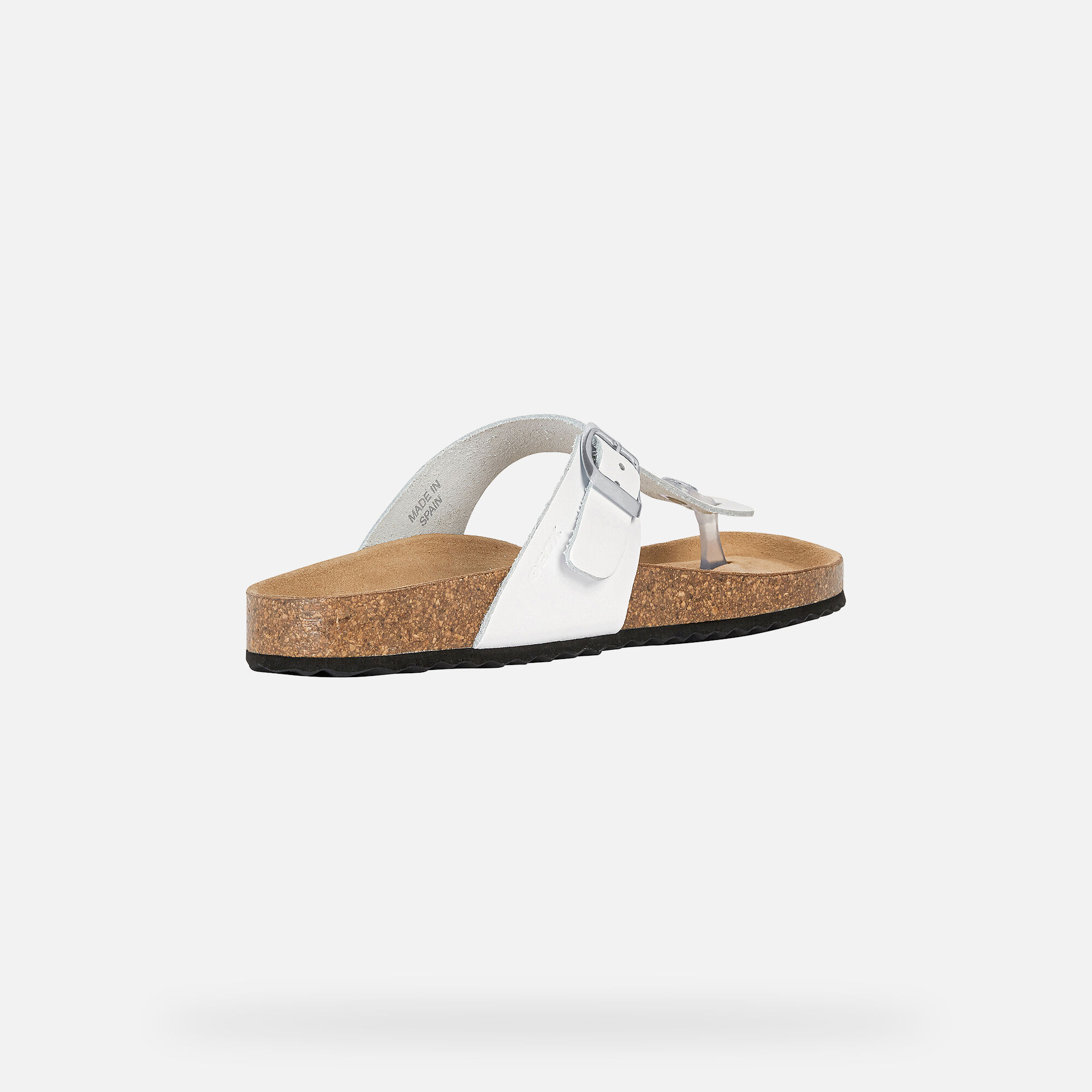 geox white sandals