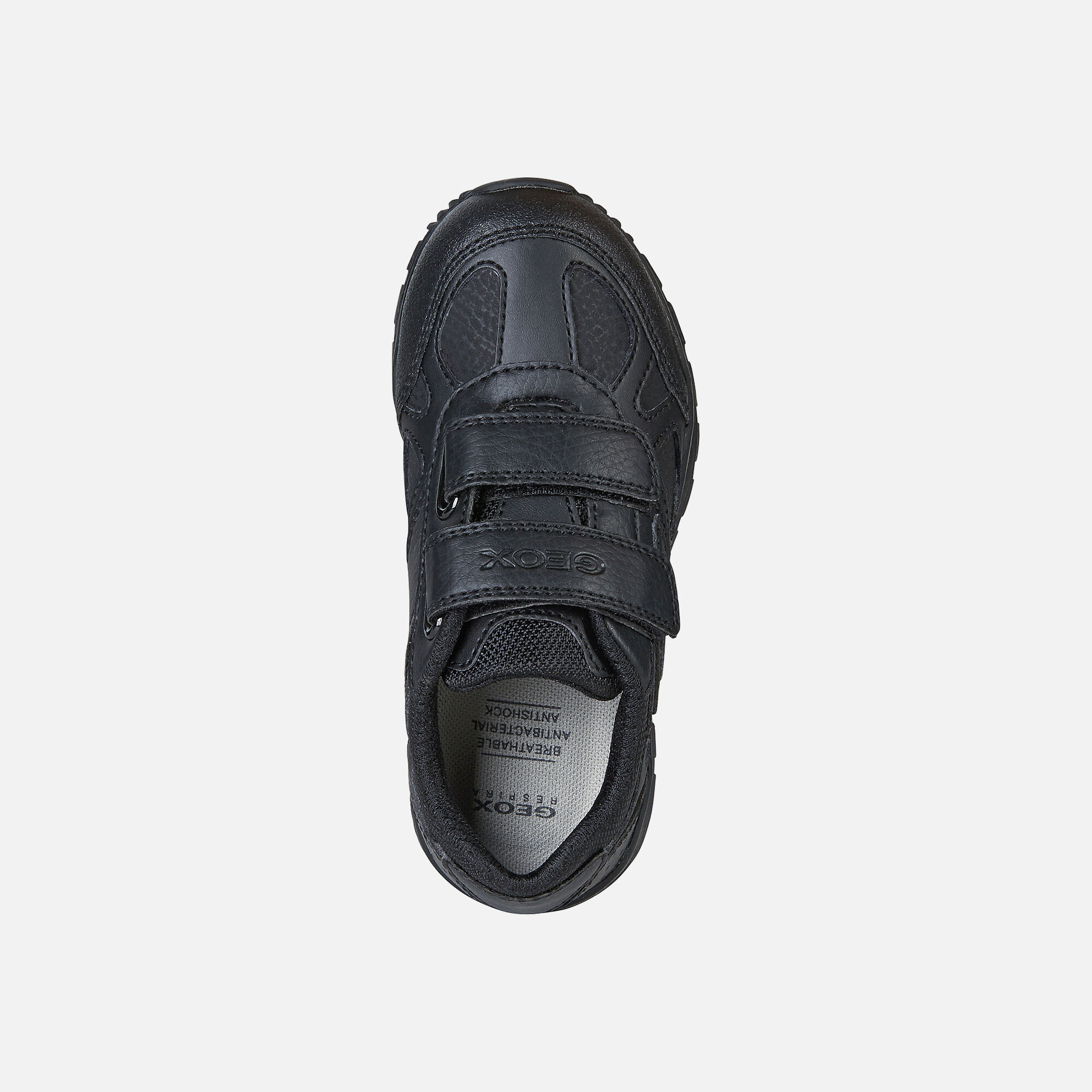 Geox® PAVEL Junior Boy: Black Sneakers 