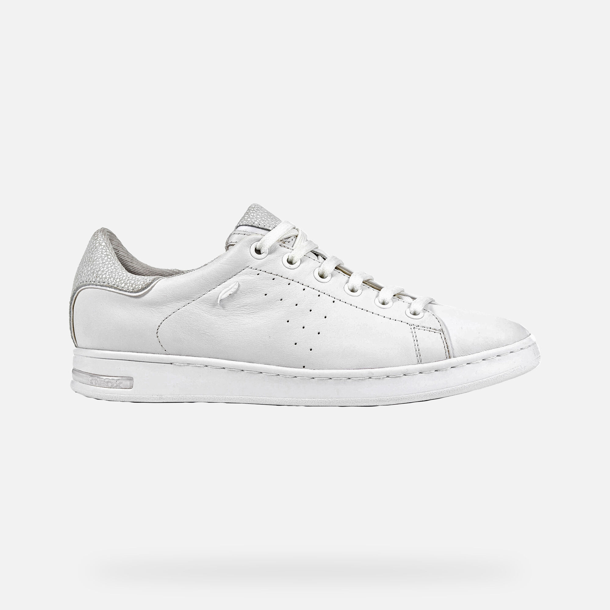 Geox® JAYSEN Woman: White Sneakers 