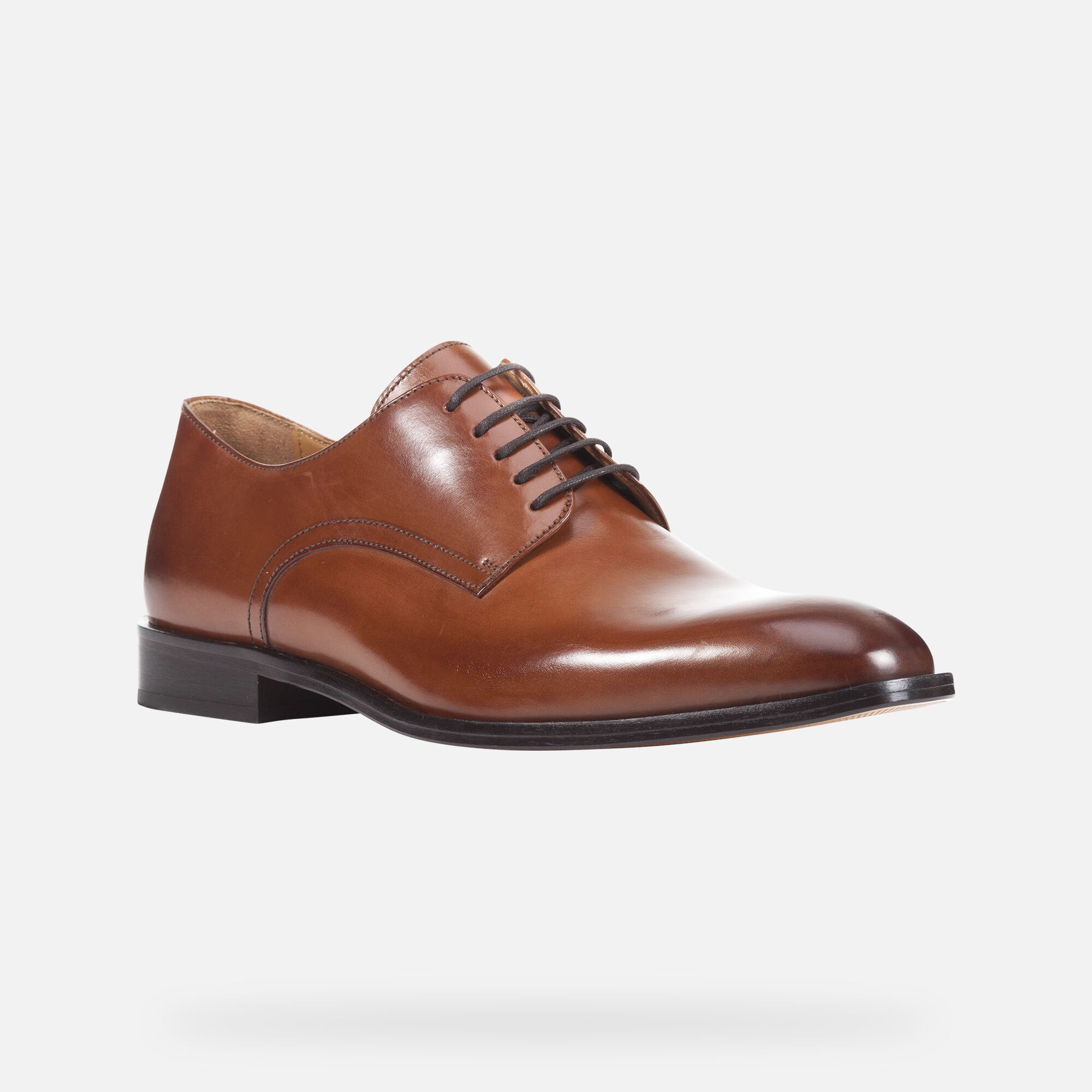 Geox SAYMORE Man: Cognac Shoes | Geox SS20