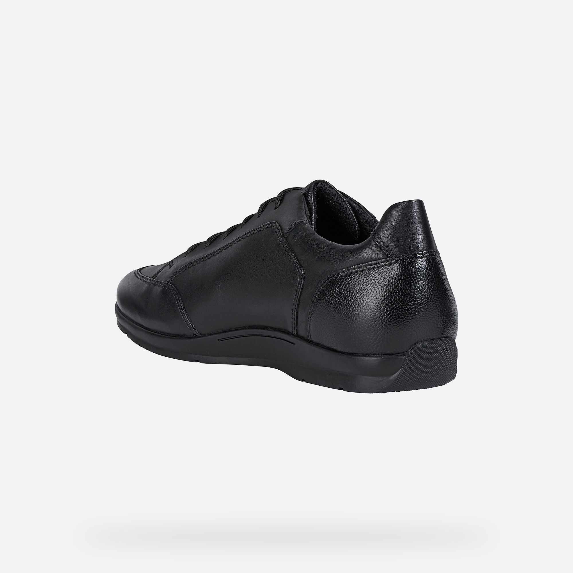 geox mens black shoes