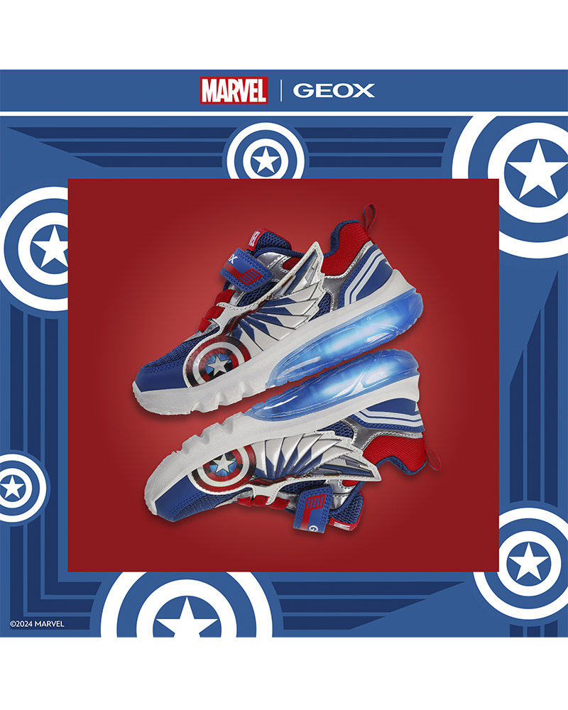 Marvel x Geox®  Spider-Man, Hulk and Iron Man shoes for Kids