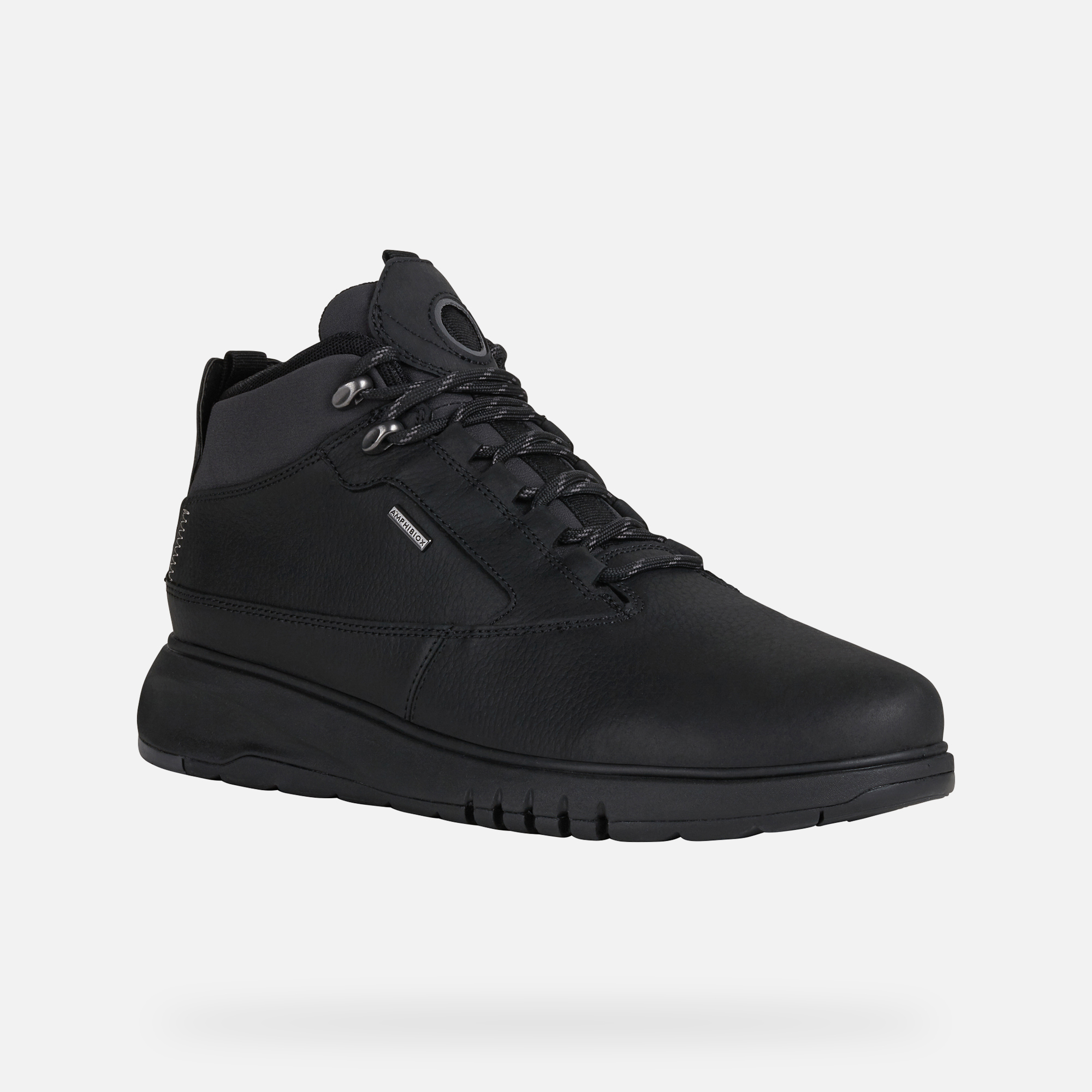 Geox® AERANTIS 4X4 B ABX Man: Black Ankle Boots | FW21 Geox®