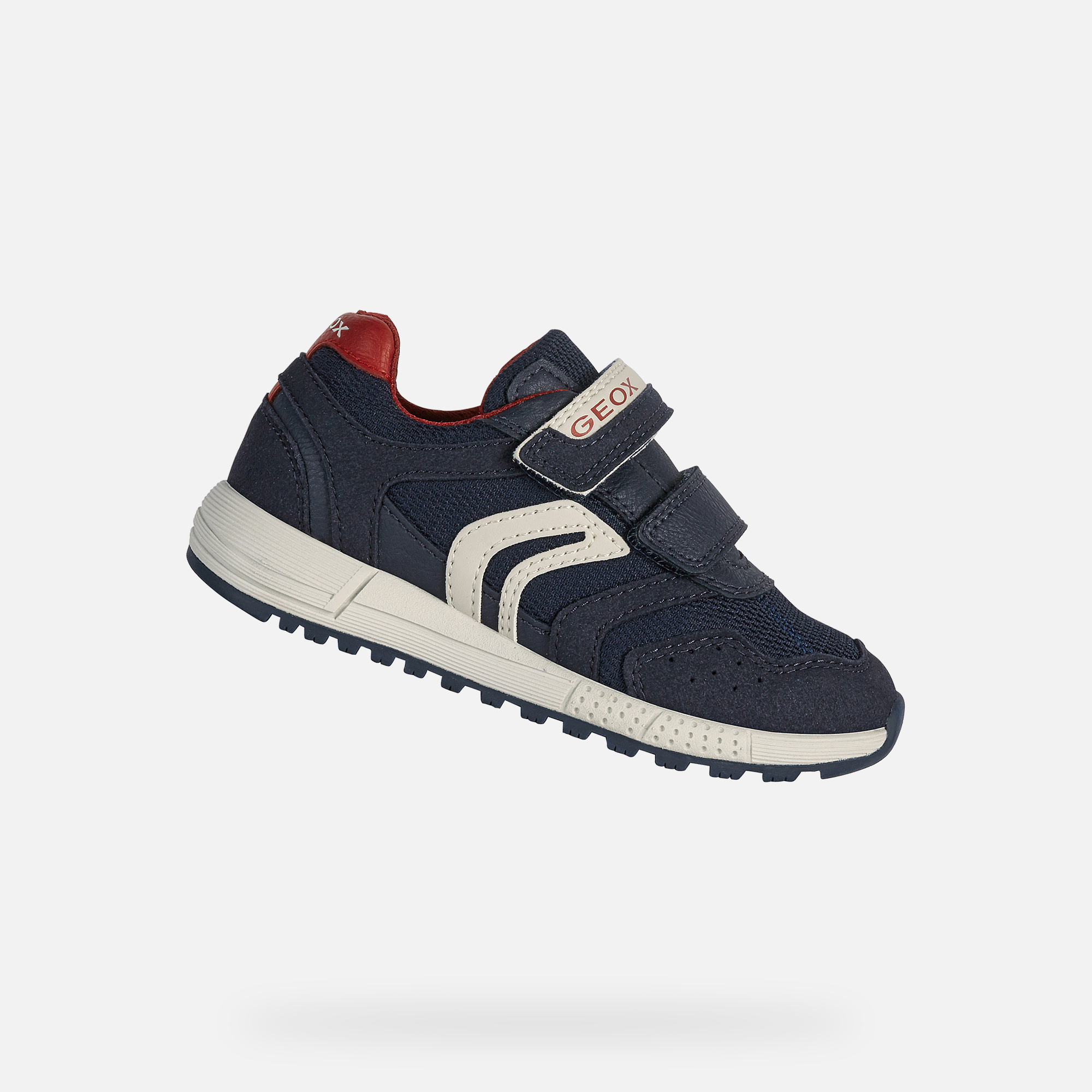 Geox ALBEN Boy: Navy Sneakers | Geox ® Official Store