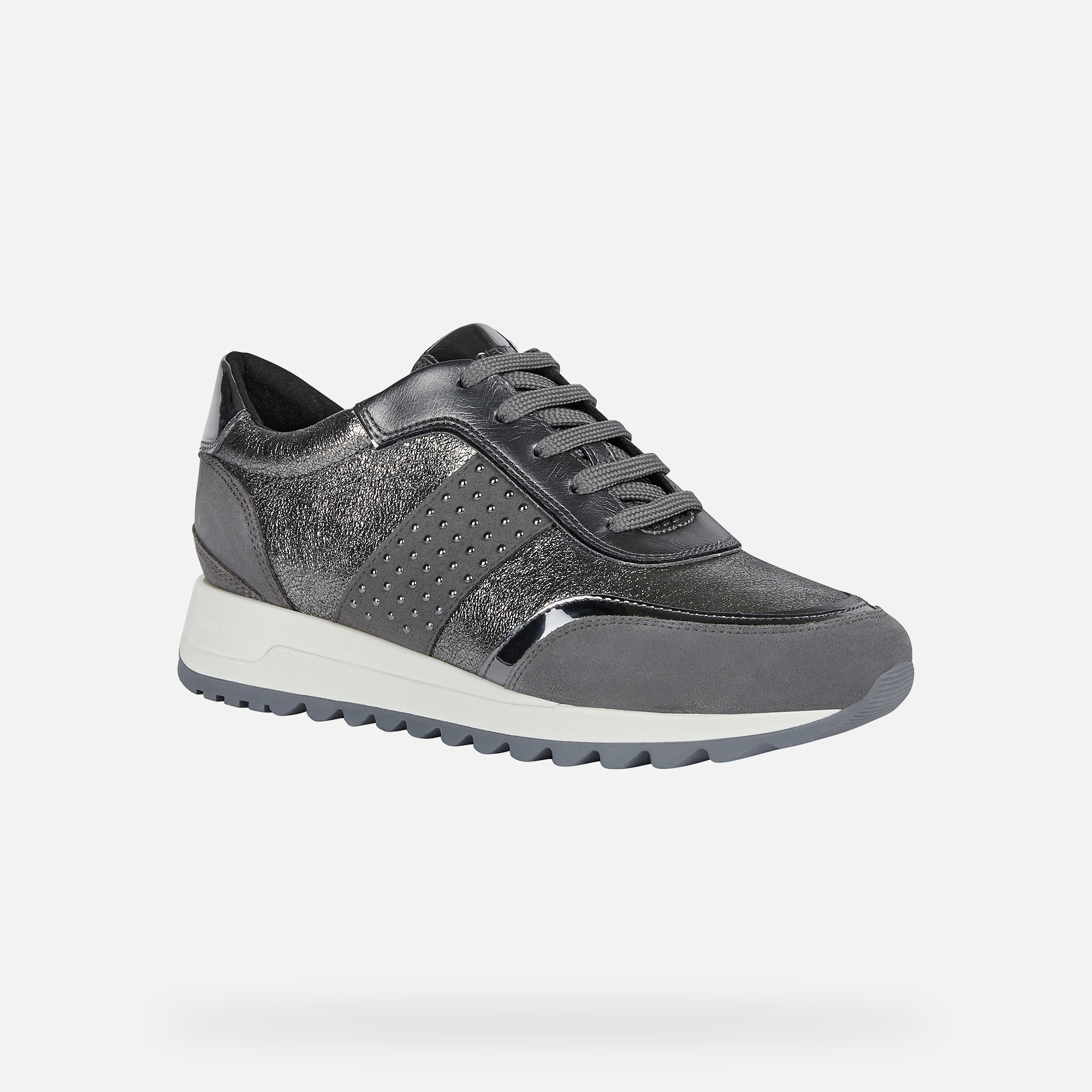 Geox TABELYA Woman: Dark grey Sneakers  Geox® Online Store