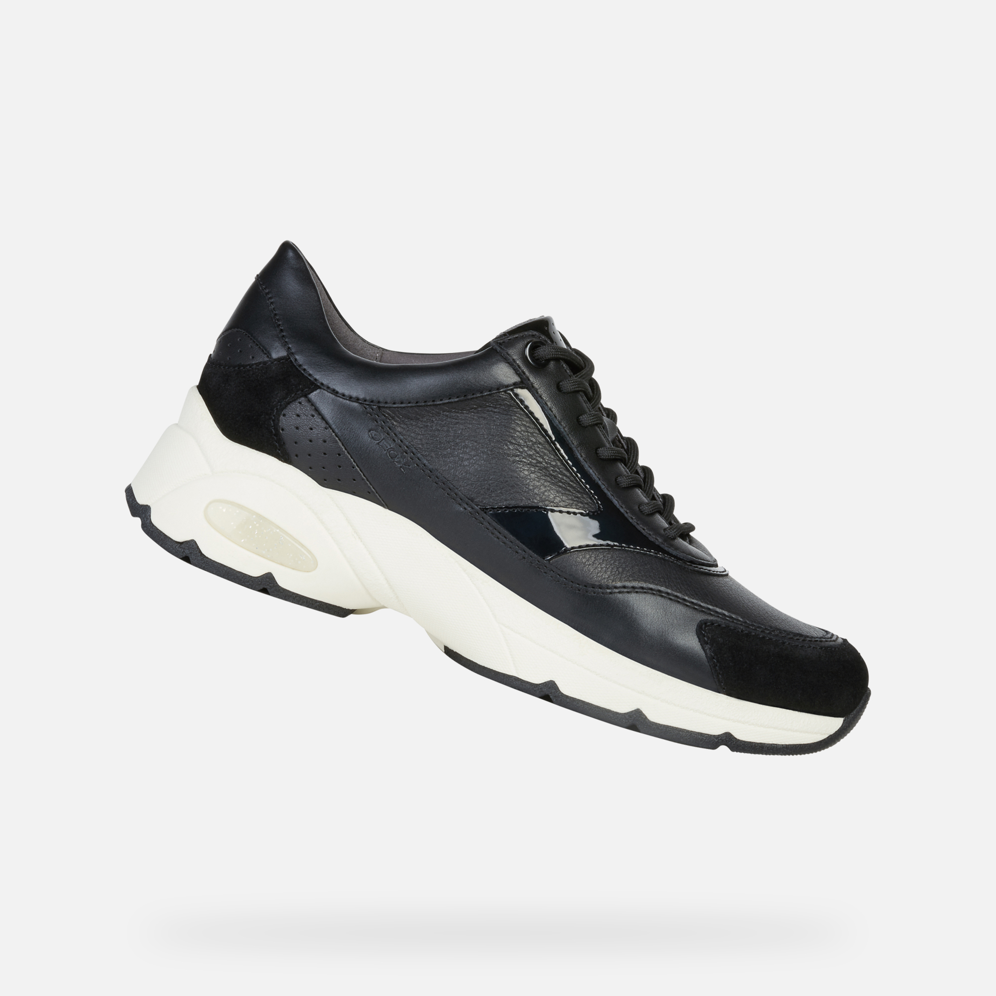 Geox ALHOUR Woman: Black Sneakers  Geox ® FW 19/20