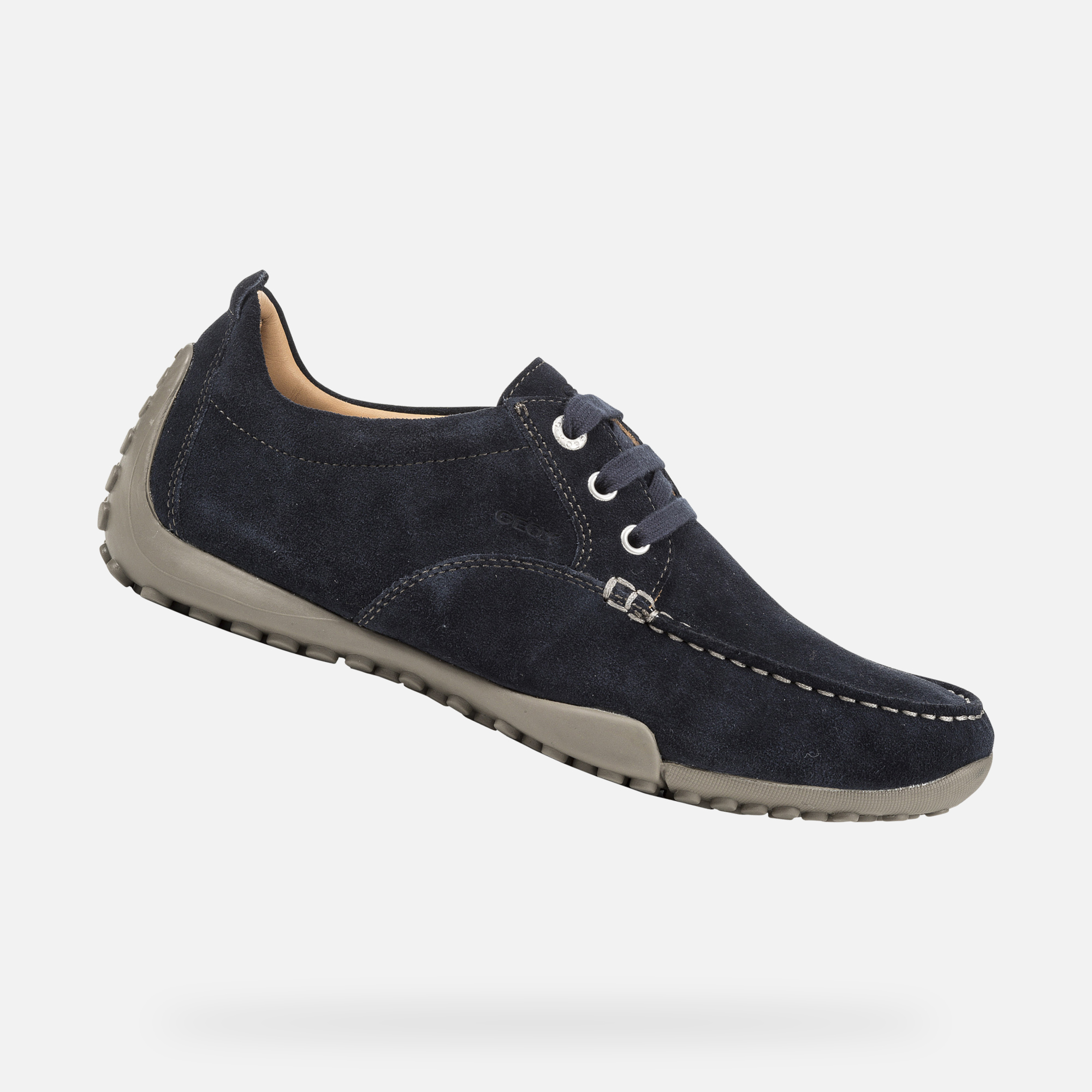 Geox SNAKE Homme: Mocassins Bleus marine  Geox