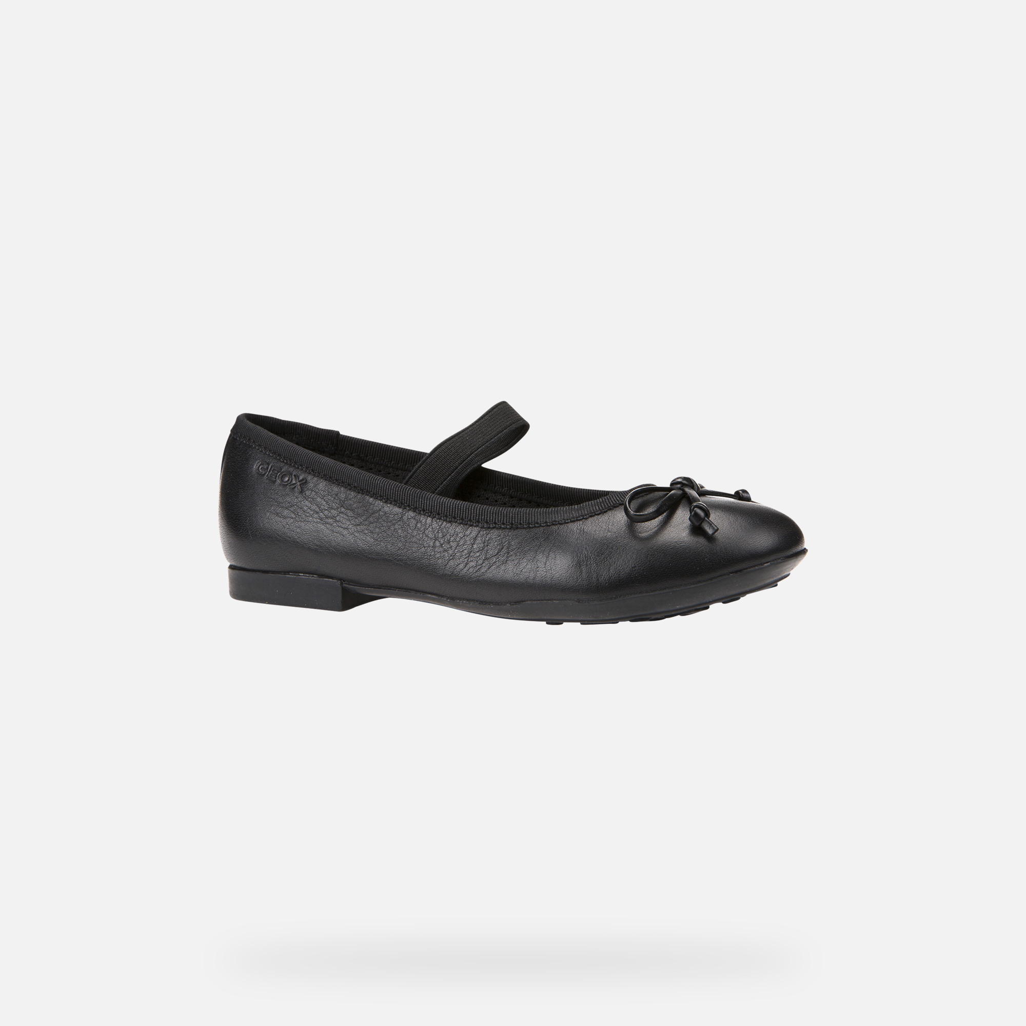 Geox® PLIE' Junior Girl: Black Ballerinas | Geox® Uniform