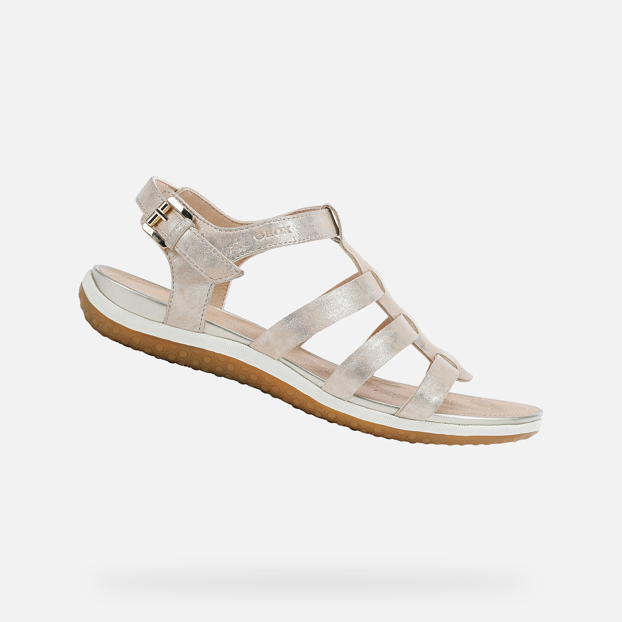 Geox SANDAL VEGA Femme Sandales Sable | Geox® SS21