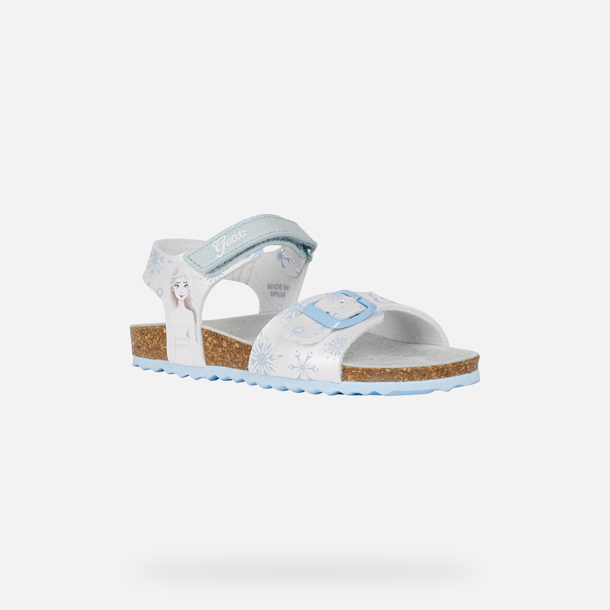 Geox® ADRIEL Junior Girl White Sandals | Geox® Disney - Frozen