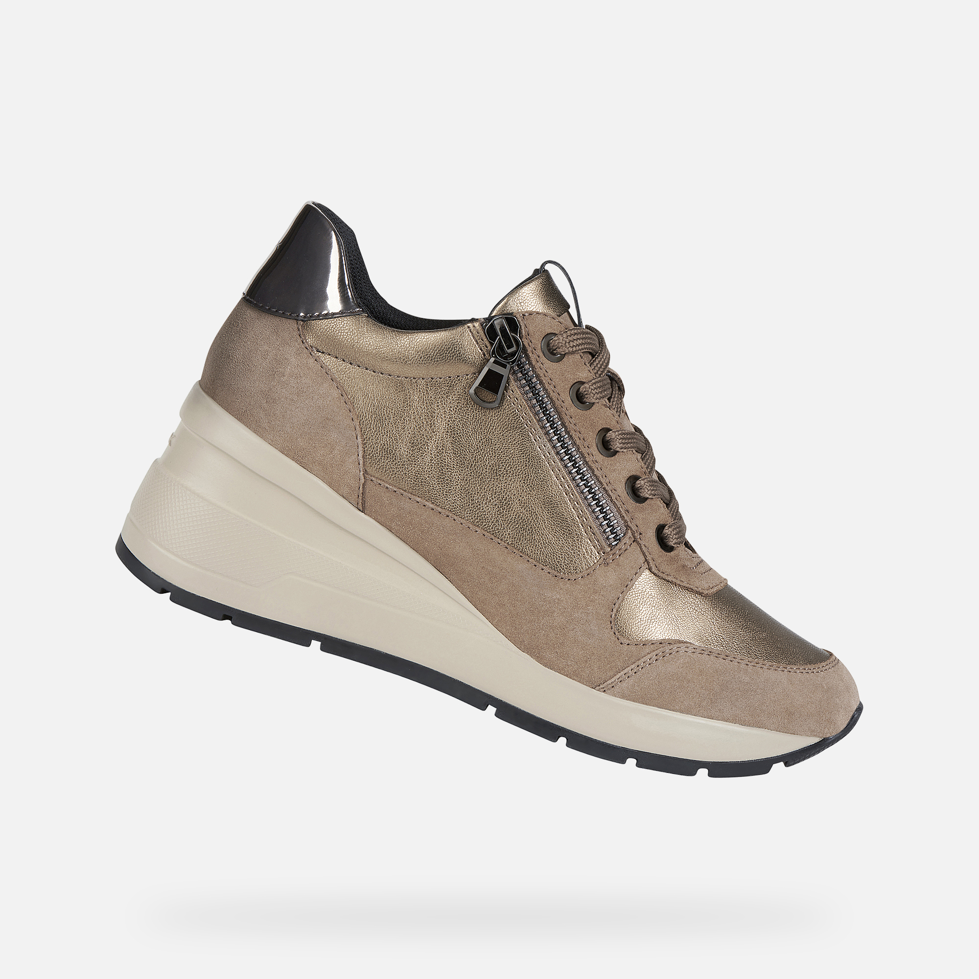 Geox ZOSMA Femme: Sneakers Beige | Geox®