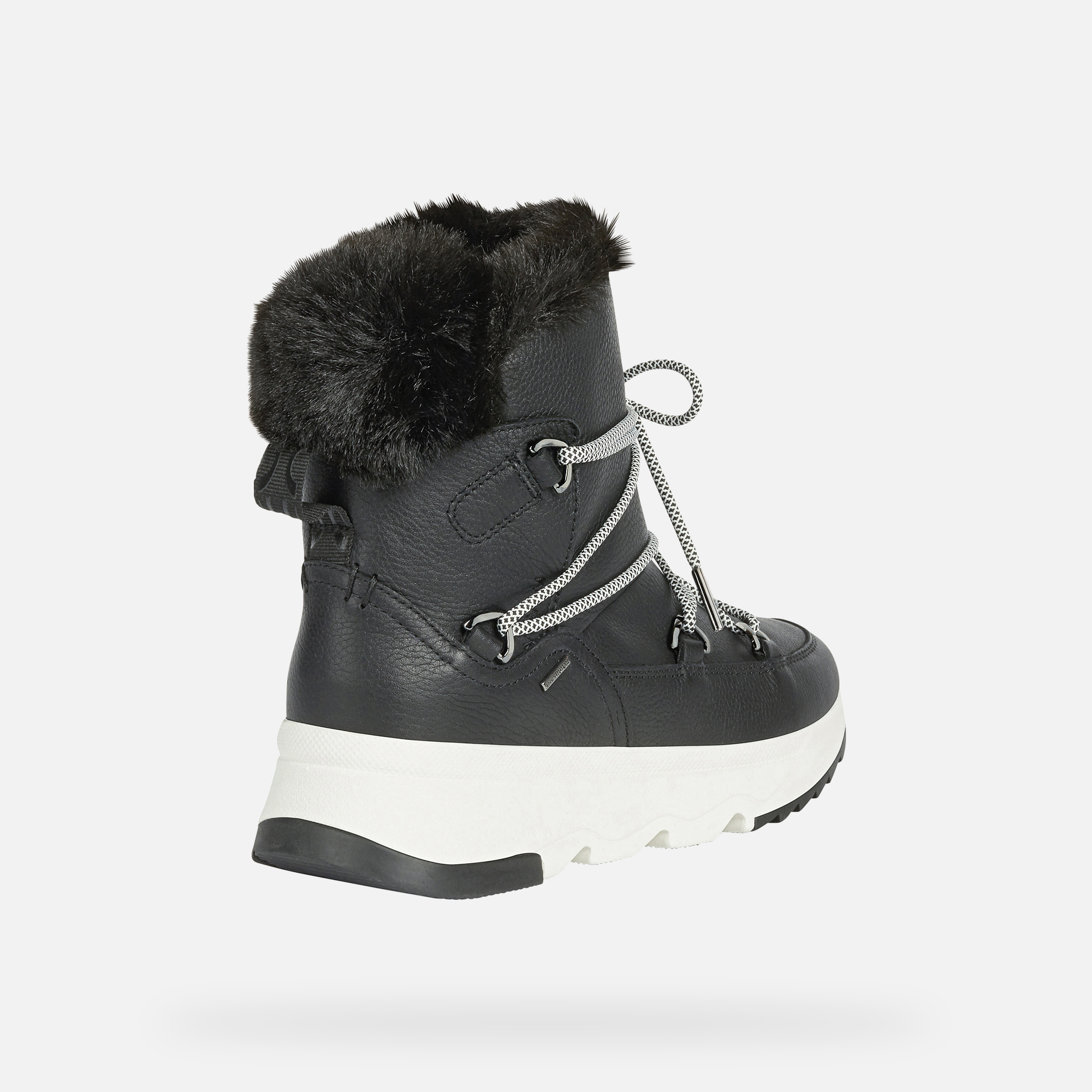 Geox® FALENA B ABX Woman: Black Ankle Boots | Geox® FW21