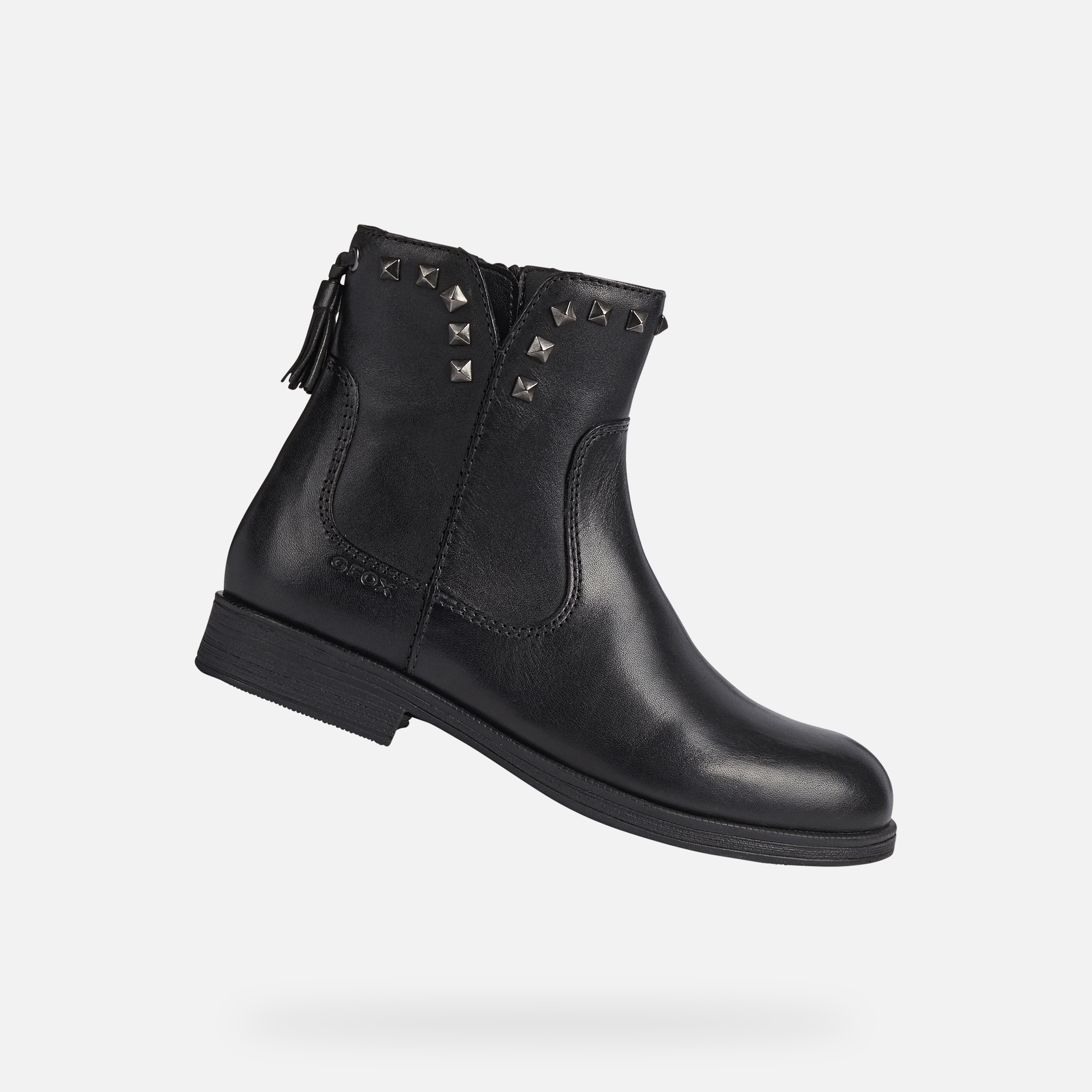 GeoxÂ® AGATA Junior Girl: Black Ankle Boots | GeoxÂ® Online Store