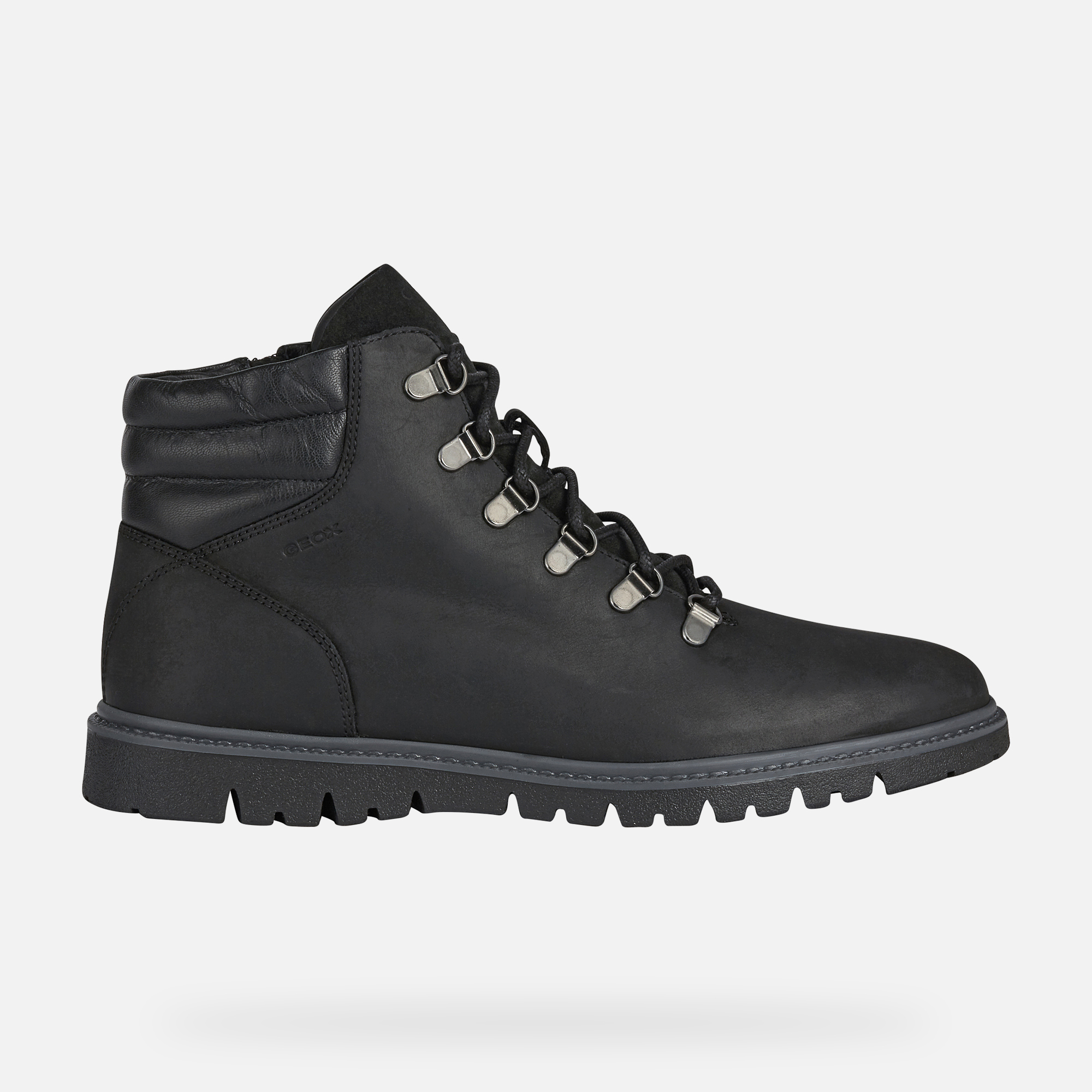 Geox® GHIACCIAIO Man: Black Ankle Boots | Geox® Online Store