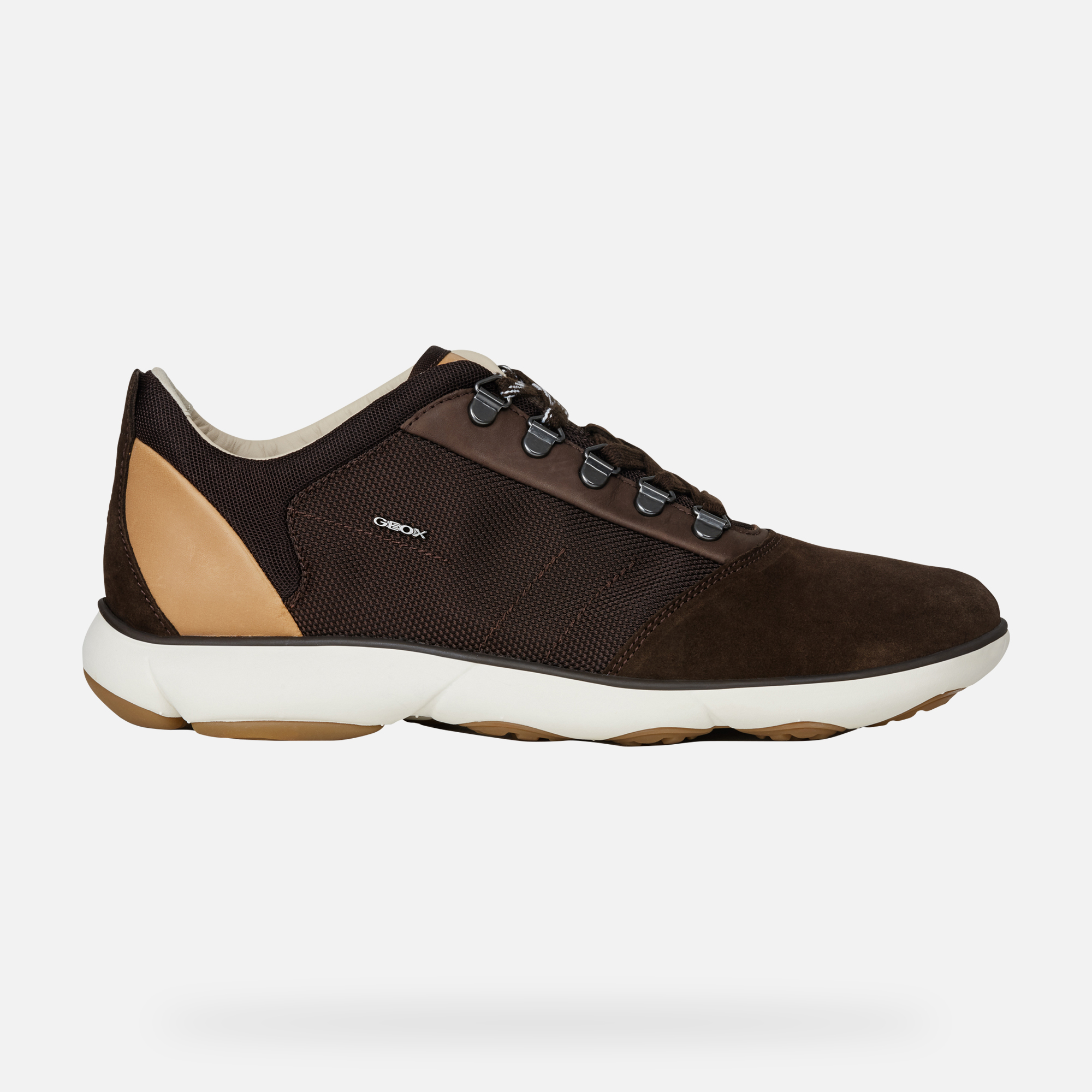 Geox U NEBULA: Brown Man Sneakers 