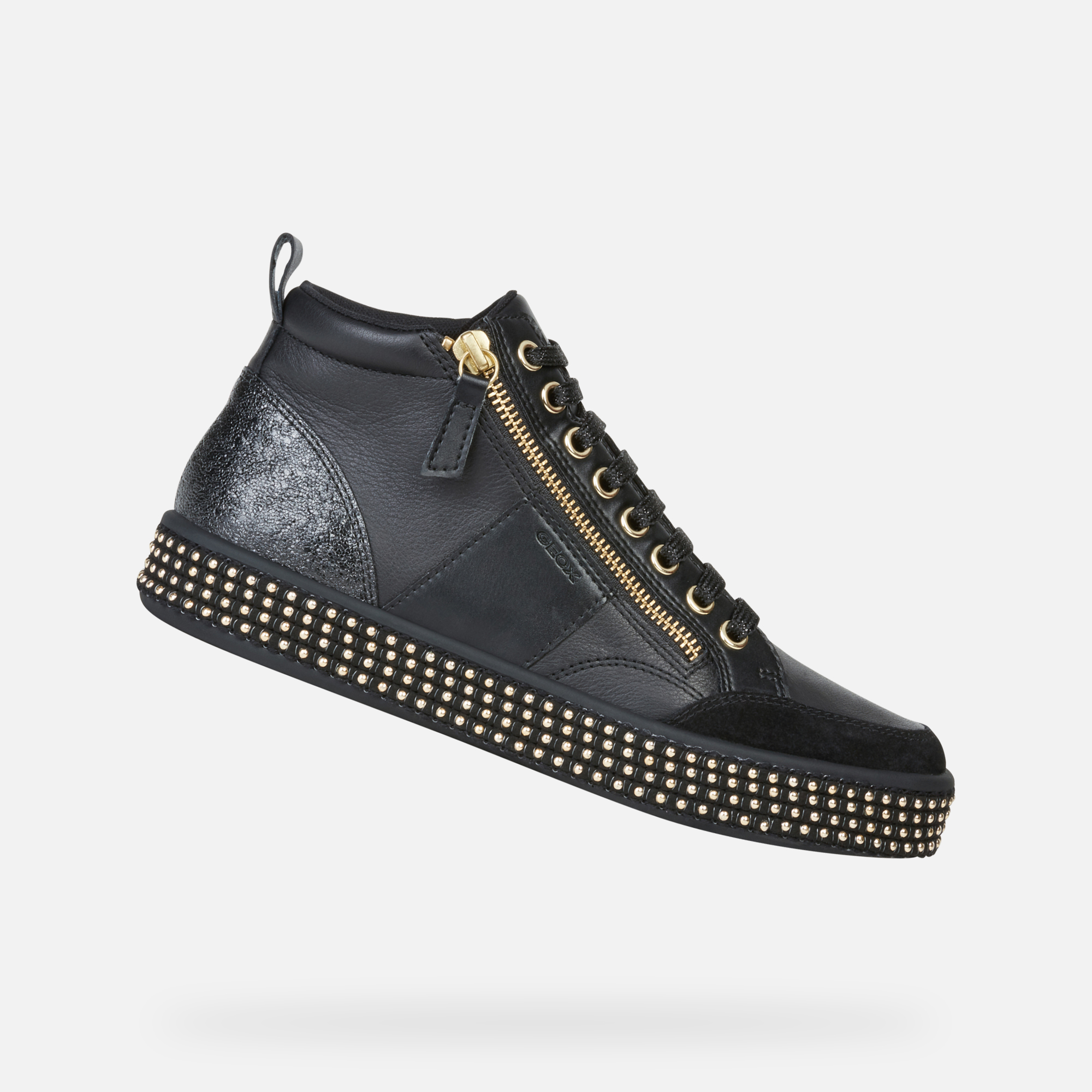 Geox LEELU' Femme: Sneakers Noires | Geox ® Online