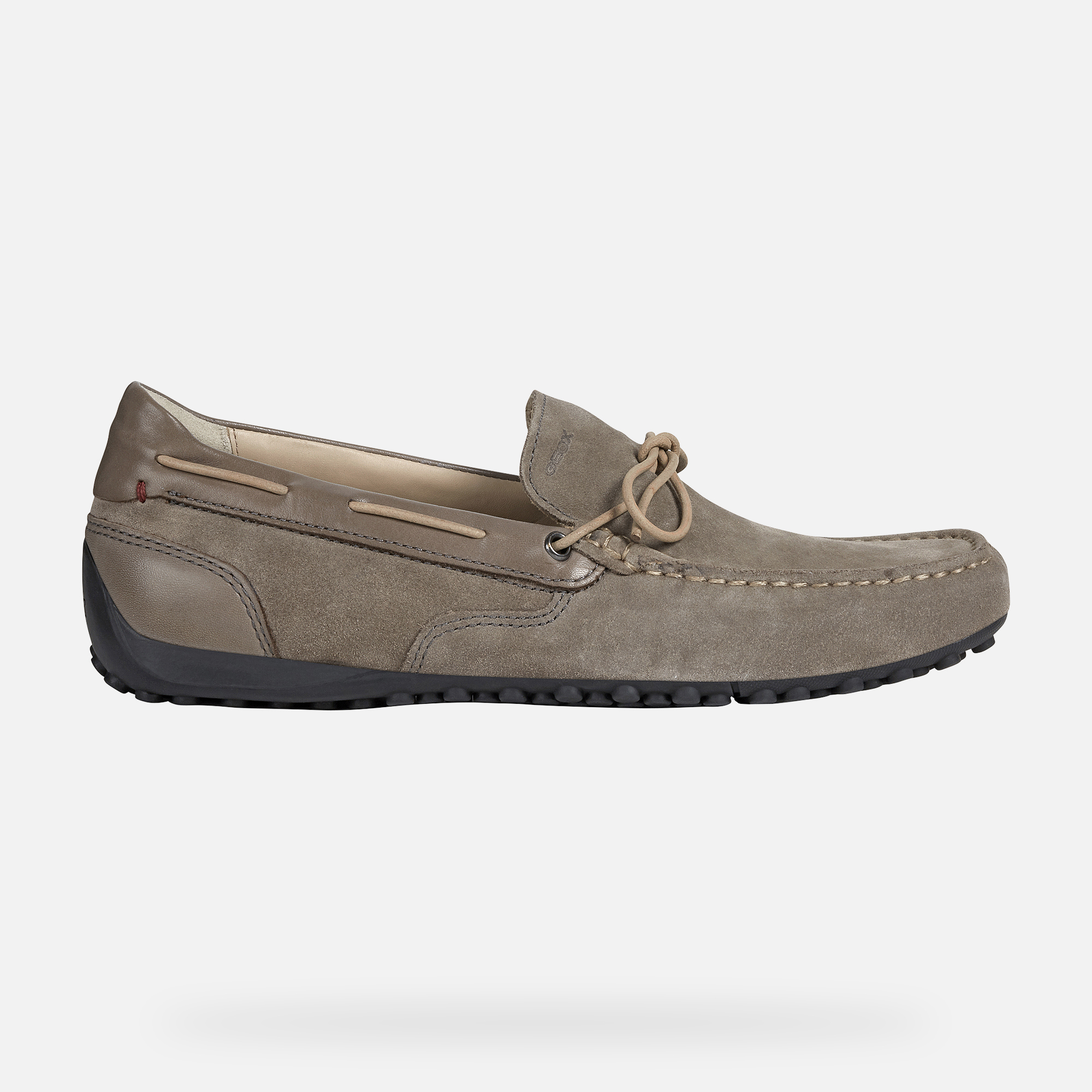 Geox SNAKE Man Taupe Loafers  Geox ® Official Store