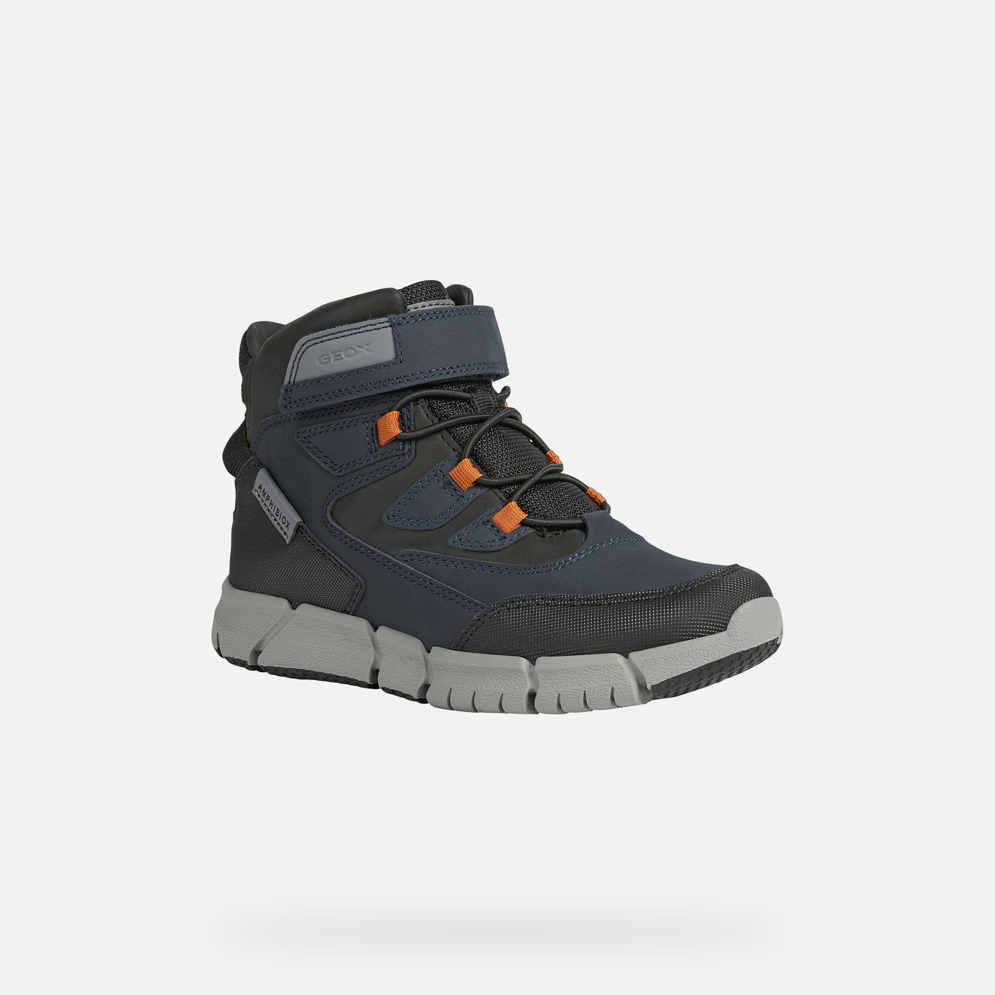 Geox® FLEXYPER B ABX Junior Boy: Navy blue Ankle Boots | Geox® FW21