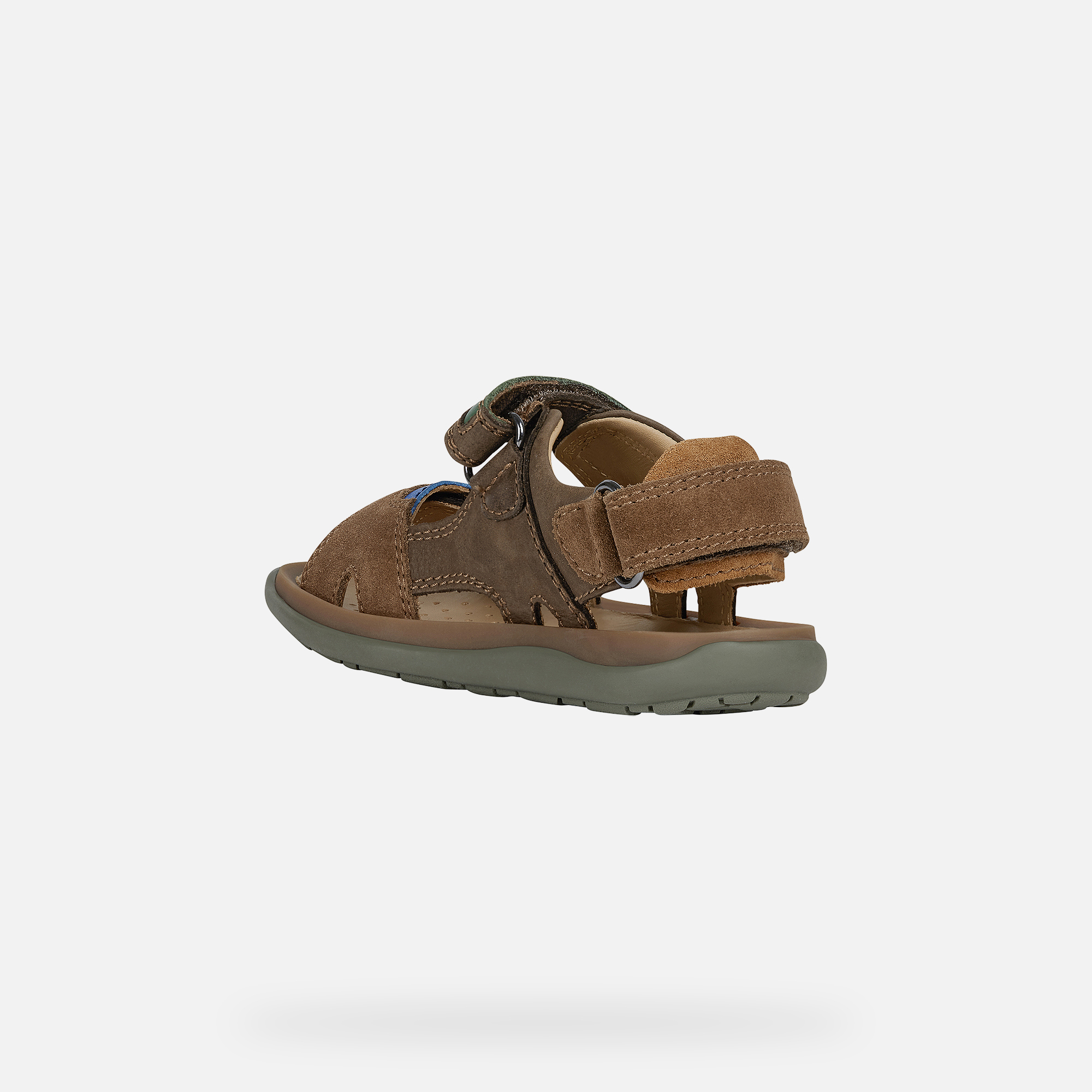Geox® LIPARI Junior Boy Brown Sandals | Geox® SS21