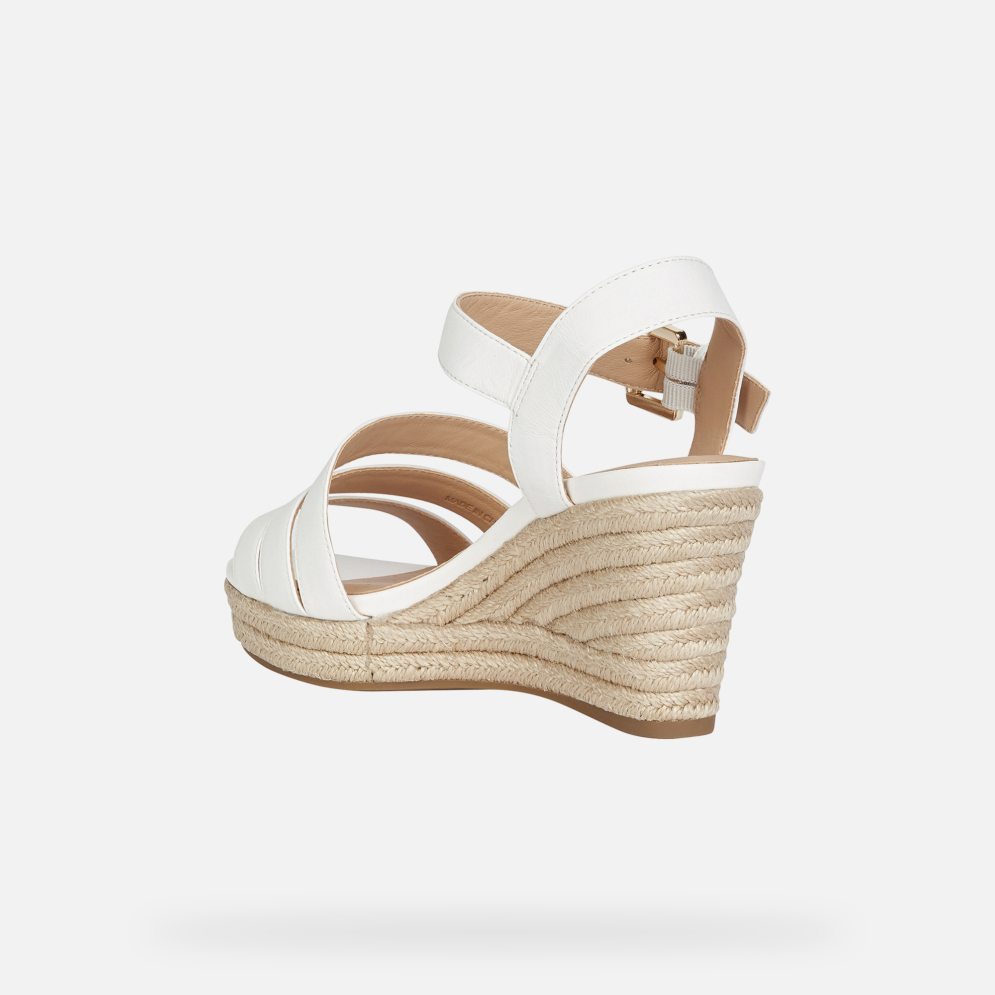 Geox® SOLEIL Woman White Sandals | Geox® Spring Summer