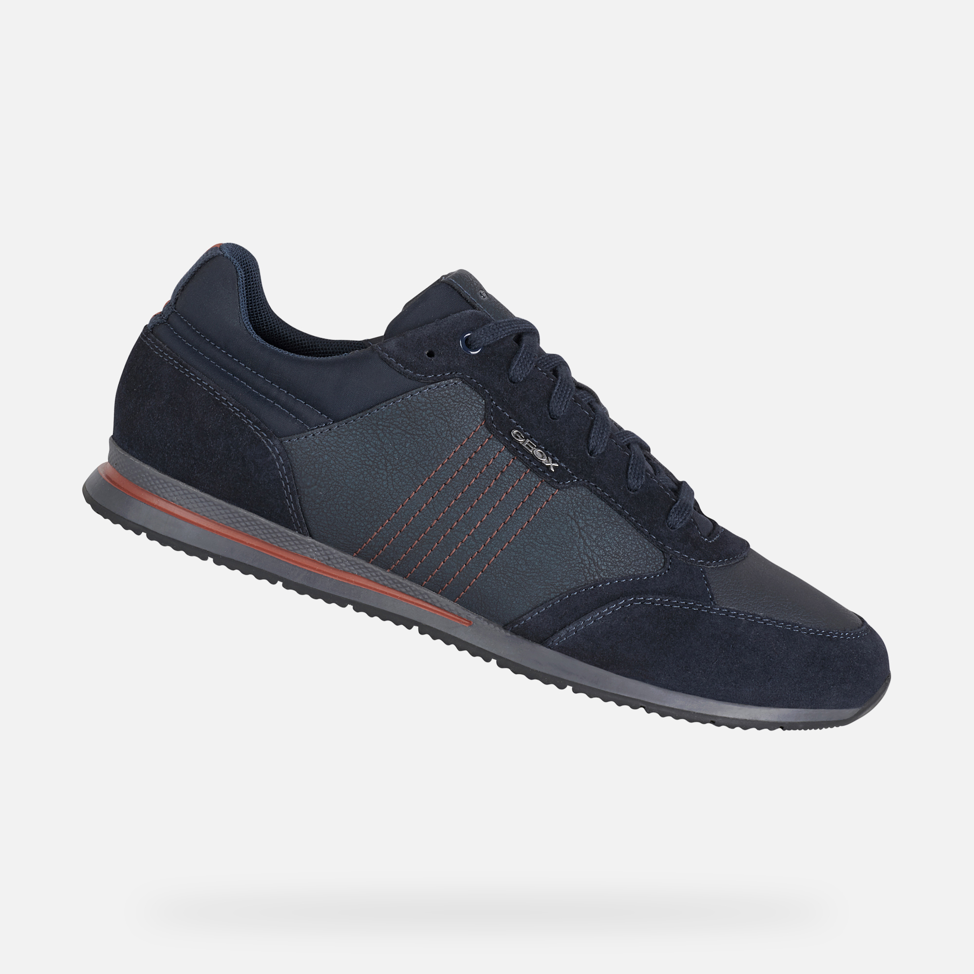 Geox® EDIZIONE Man: Navy blue Sneakers | FW21 Geox®