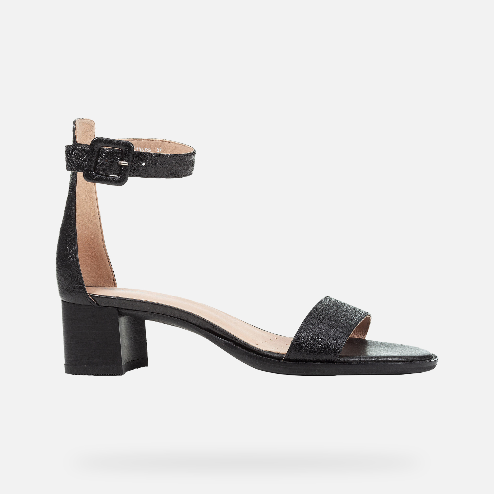 Geox® SOZY MID Woman Black Sandals | Geox® SS21