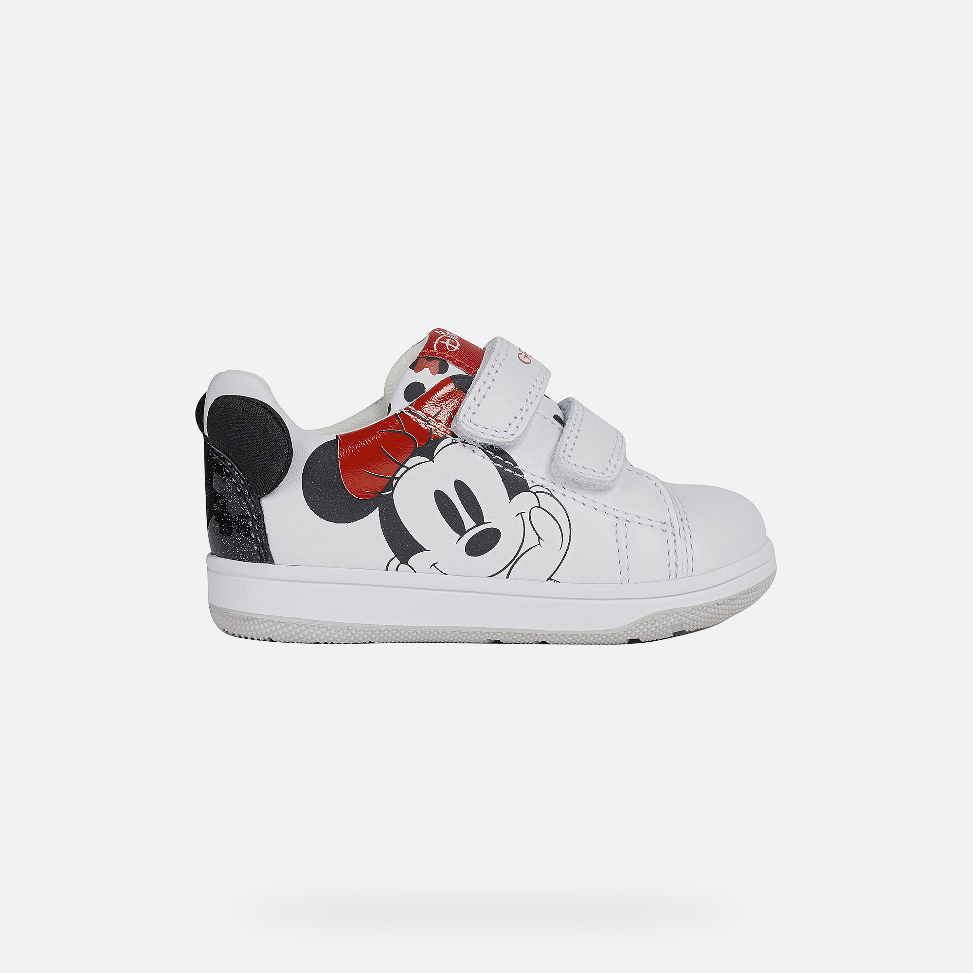 Geox® NEW FLICK Baby Girl: White Sneakers | Geox® Disney