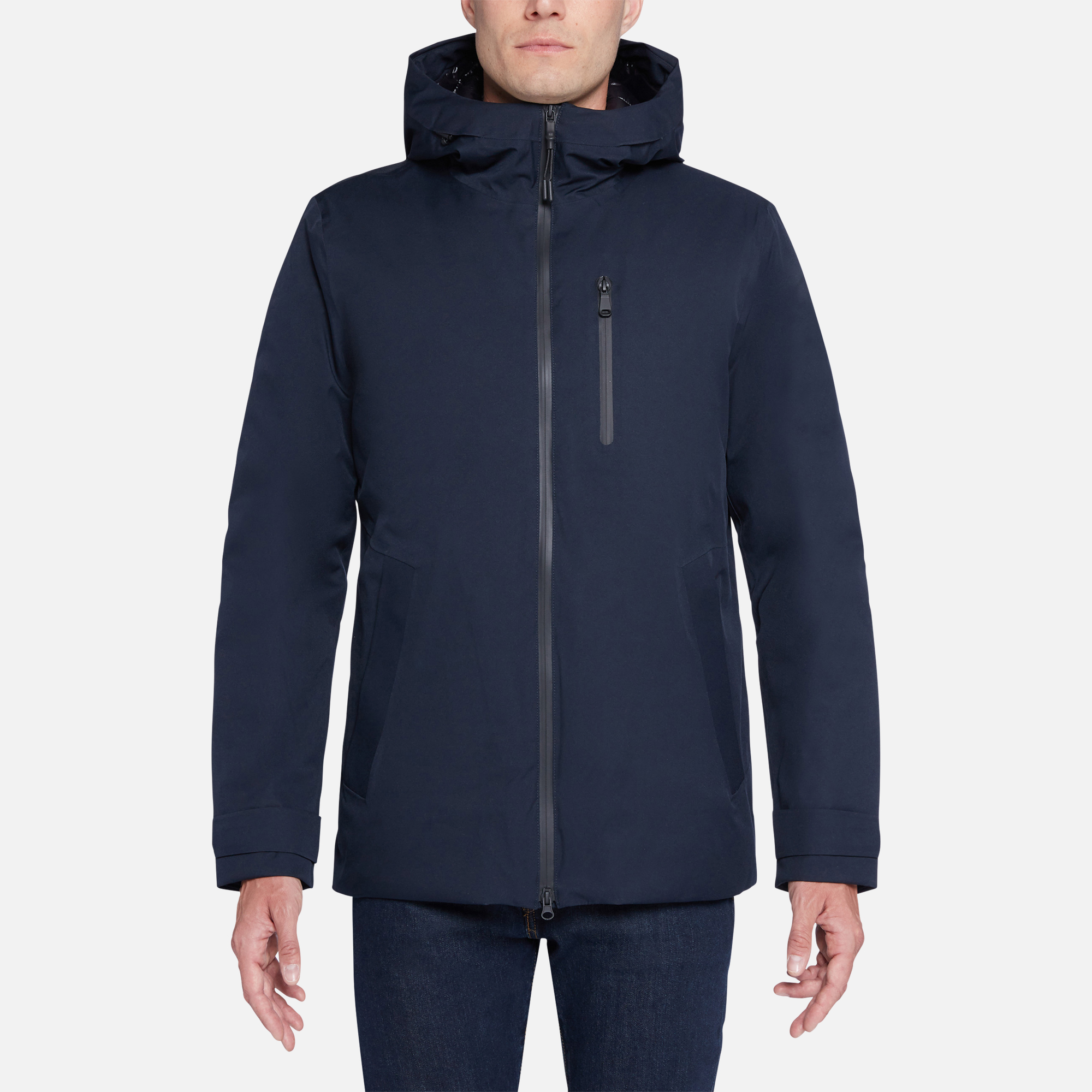 Geox CLINTFORD Man: Midnight blue Jacket | Geox® Amphibiox FW20