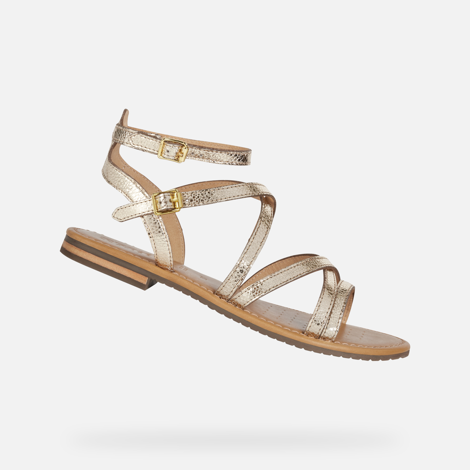 Geox® Sozy S Donna Sandali Oro Geox® Primaveraestate