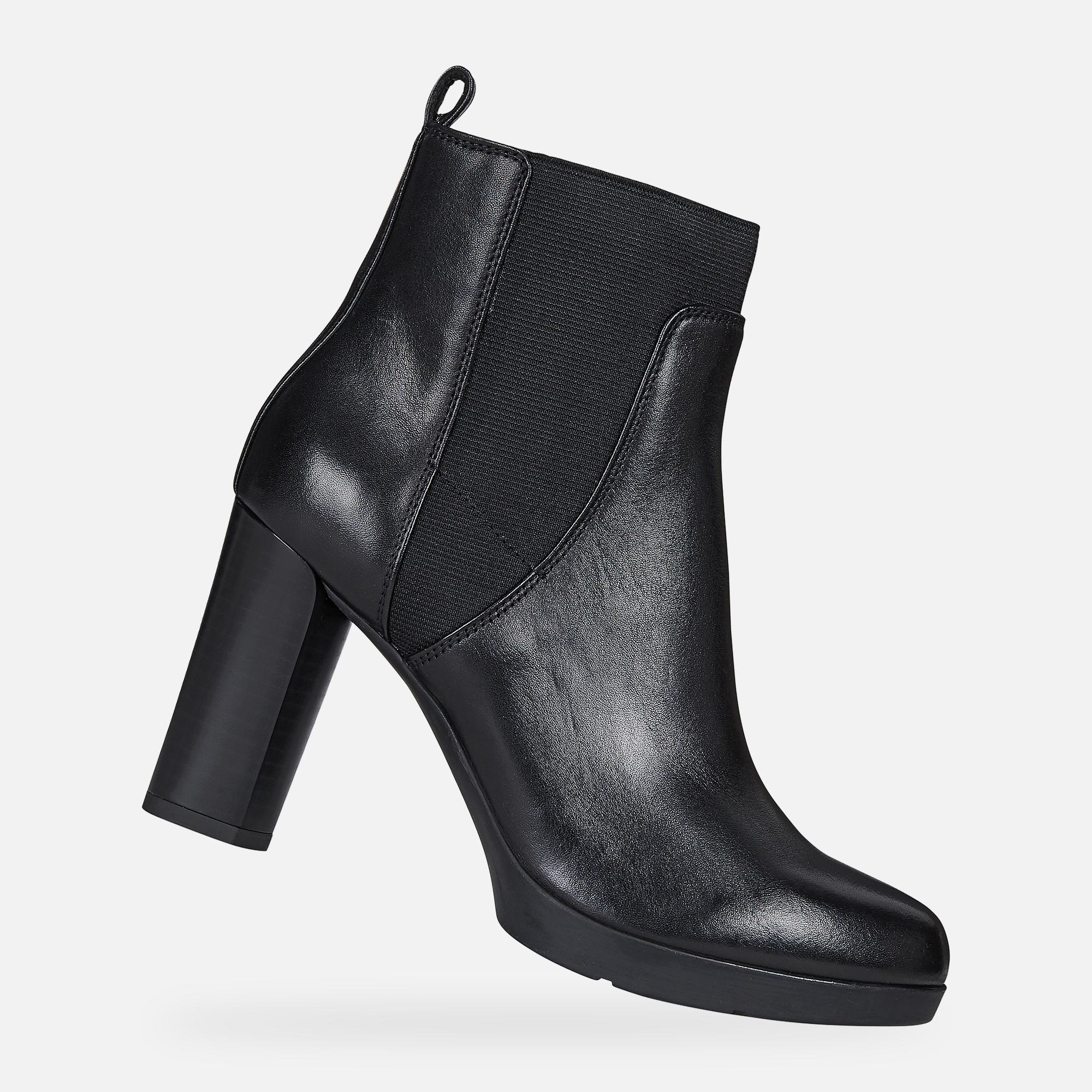 Geox® ANYLLA HIGH Woman Black Ankle Boots | Geox® Spring Summer