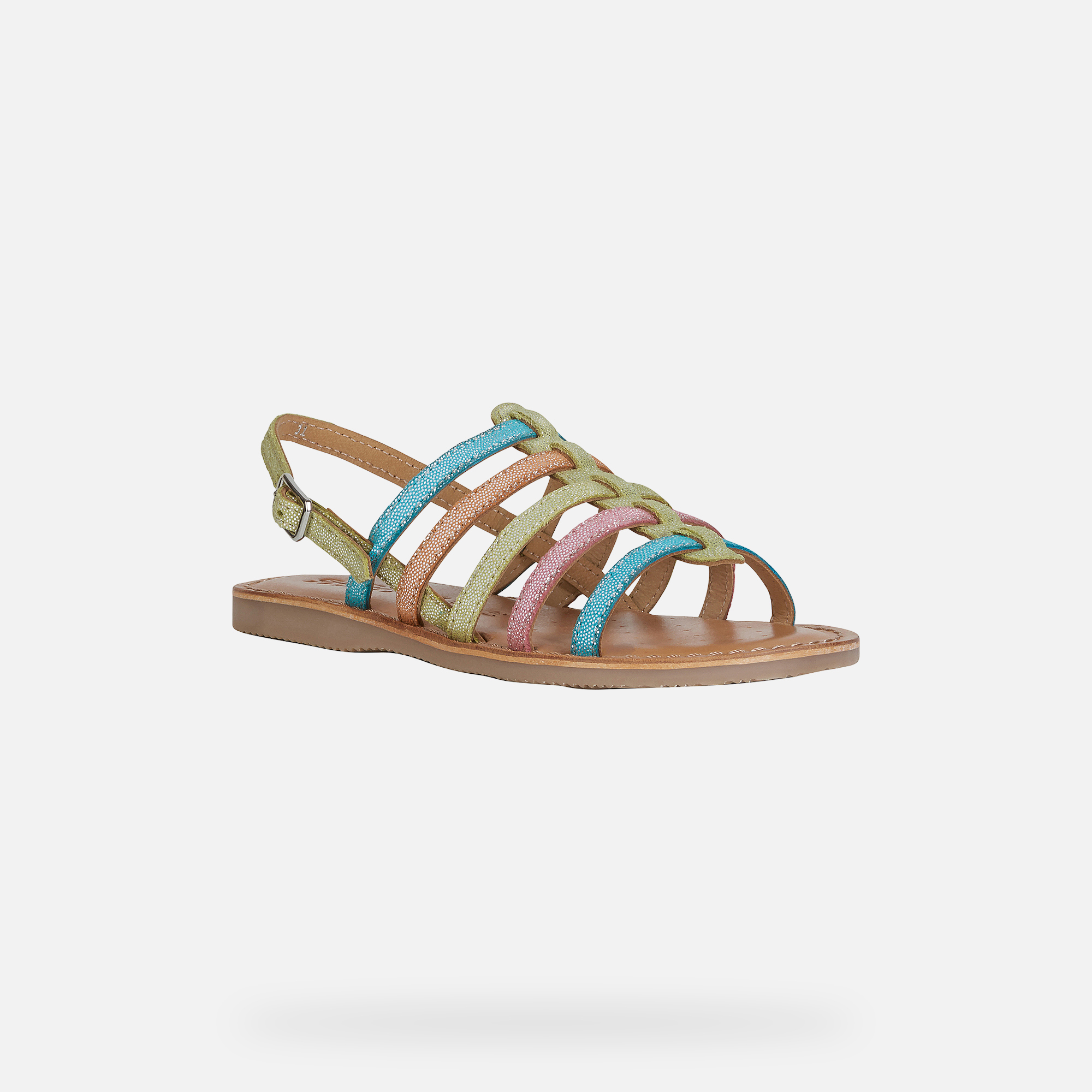 Geox EOLIE Girl: Multicolor Sandals | Geox SS20
