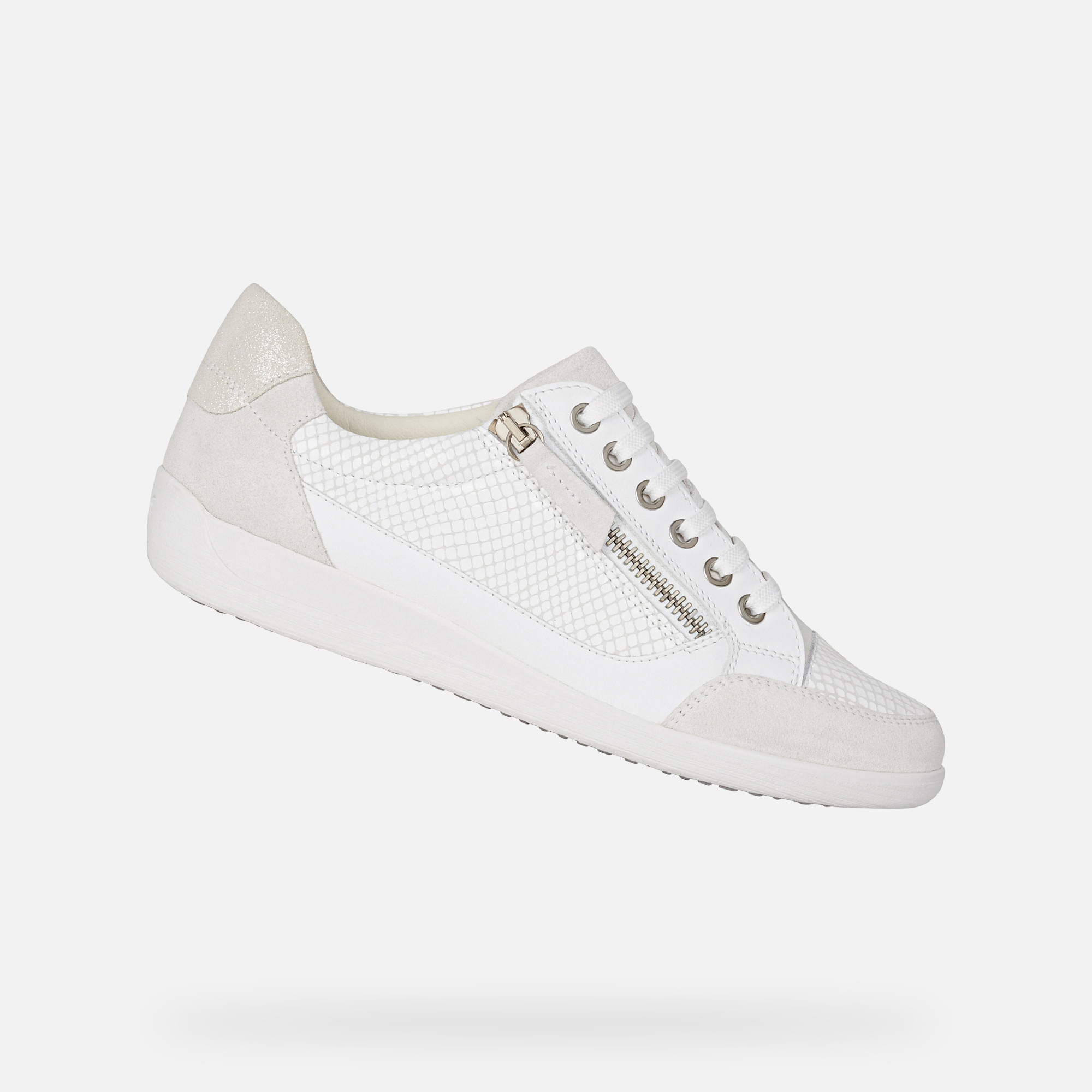 Geox® MYRIA Woman White Sneakers | Geox® Spring Summer