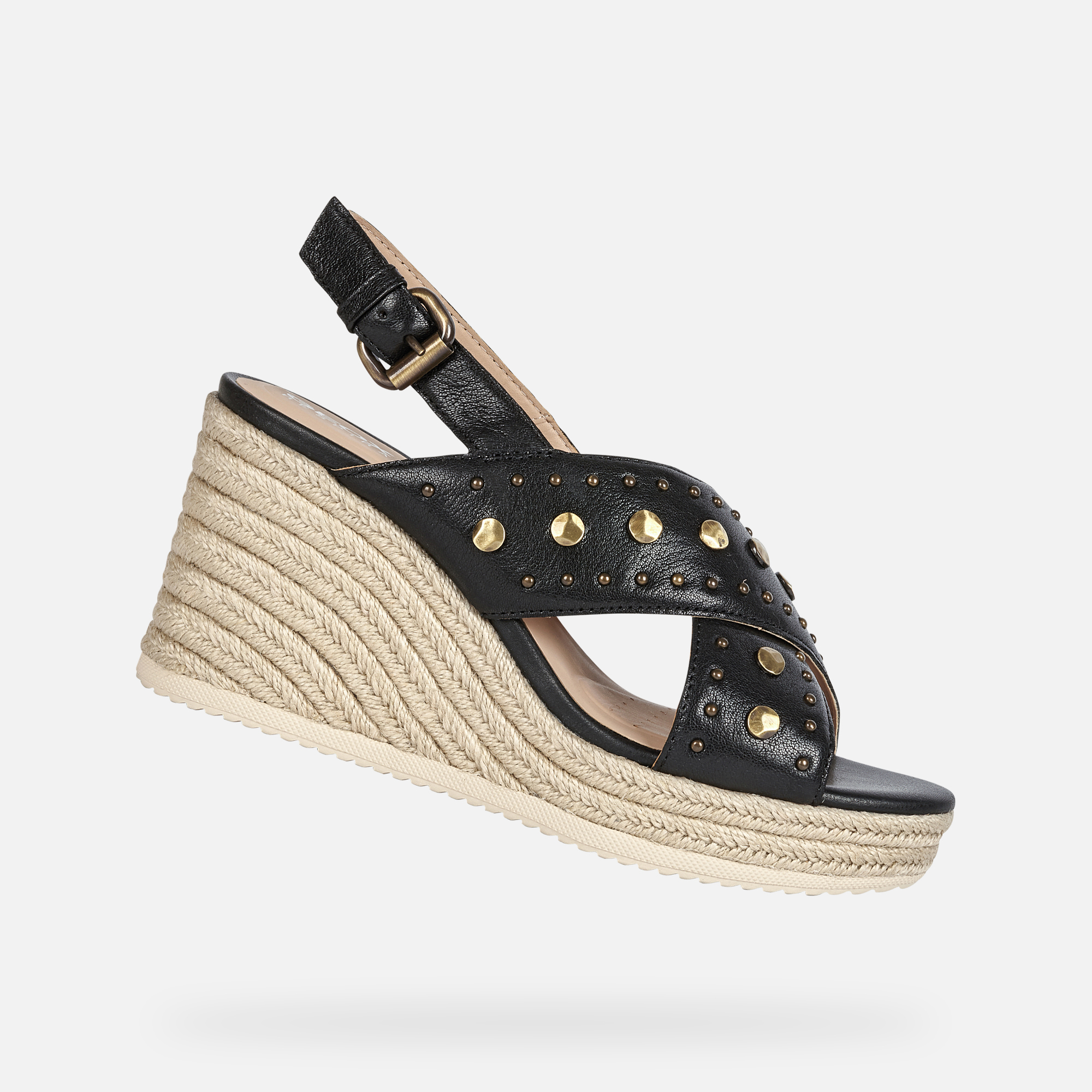 Geox PONZA Mujer Sandalias Negros | Geox® SS21